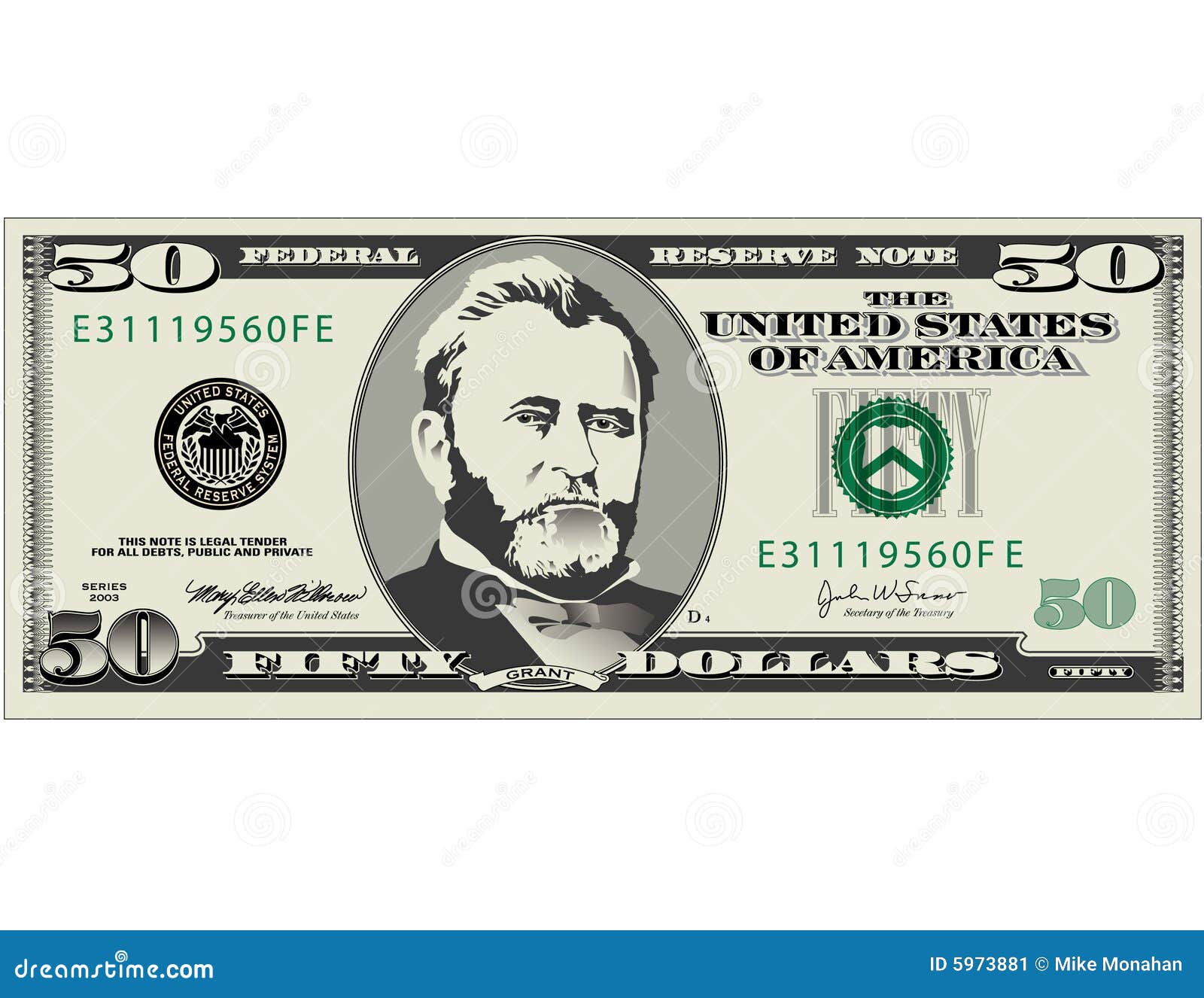 fifty dollar bill