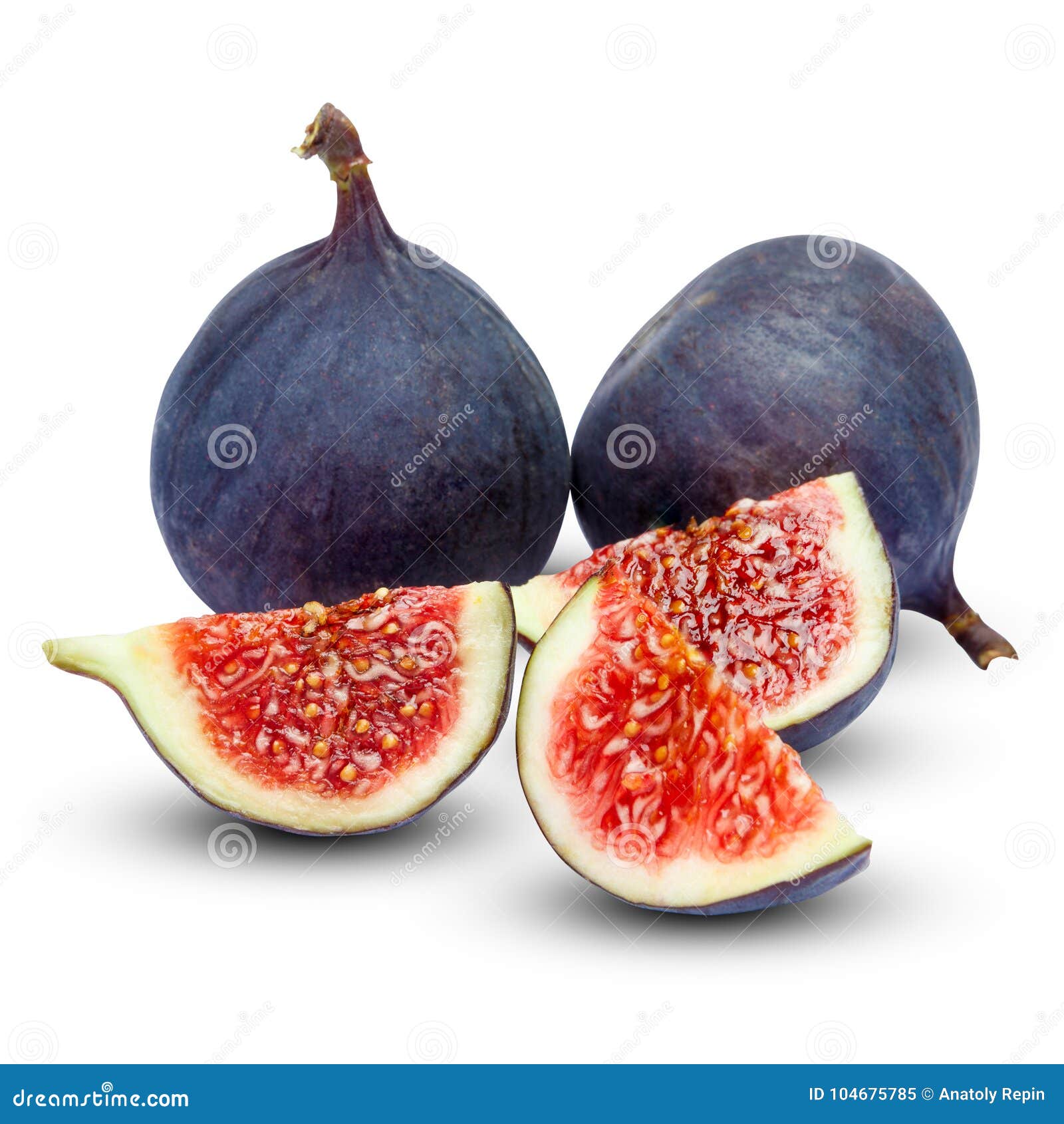 Fig Isolated On White Background. Clipping Path Stock Image Image of ingredient, exotic 104675785