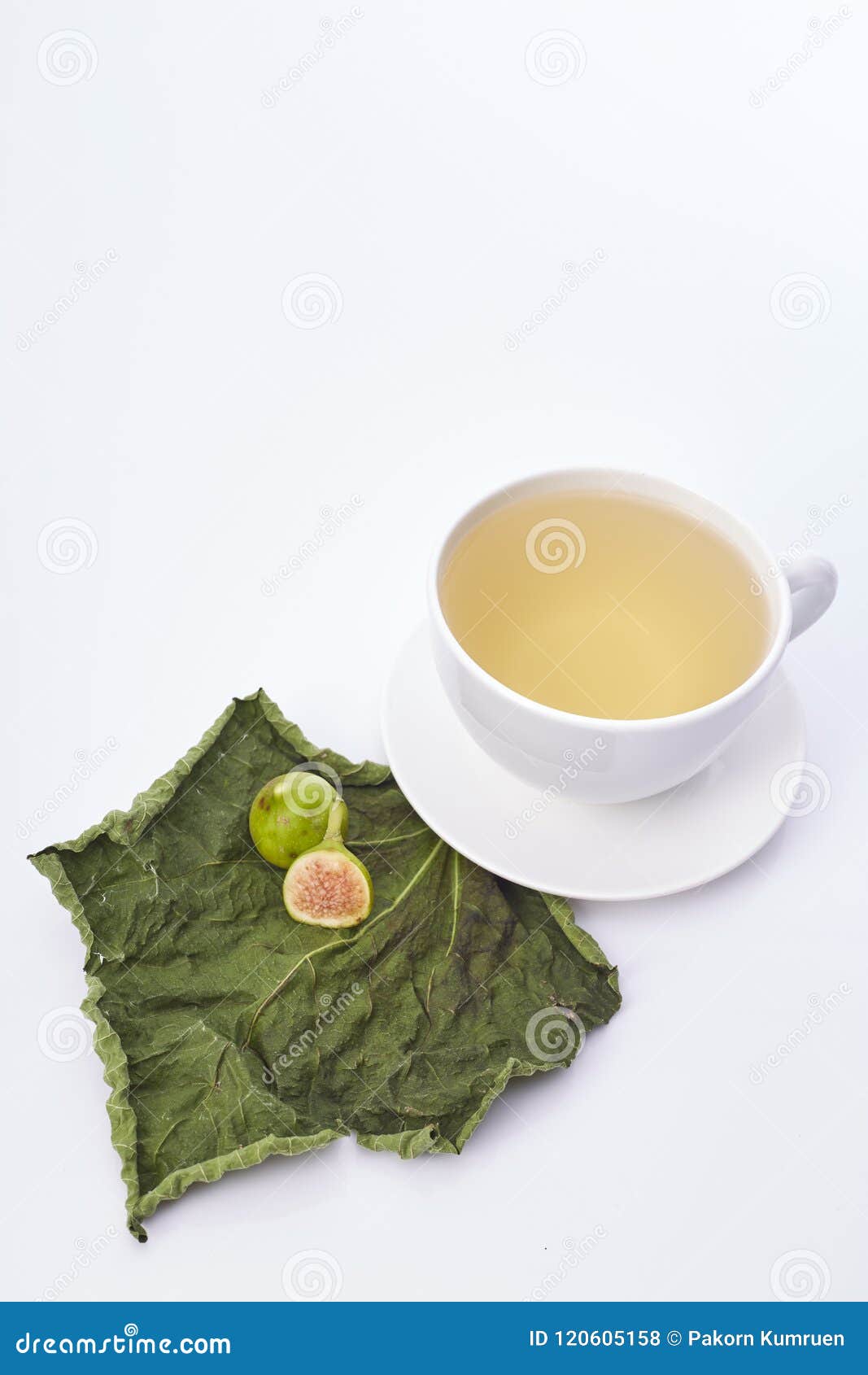 Fig Leaf Tea on with Various Benefits Stock Photo Image of sweet, citrus 120605158