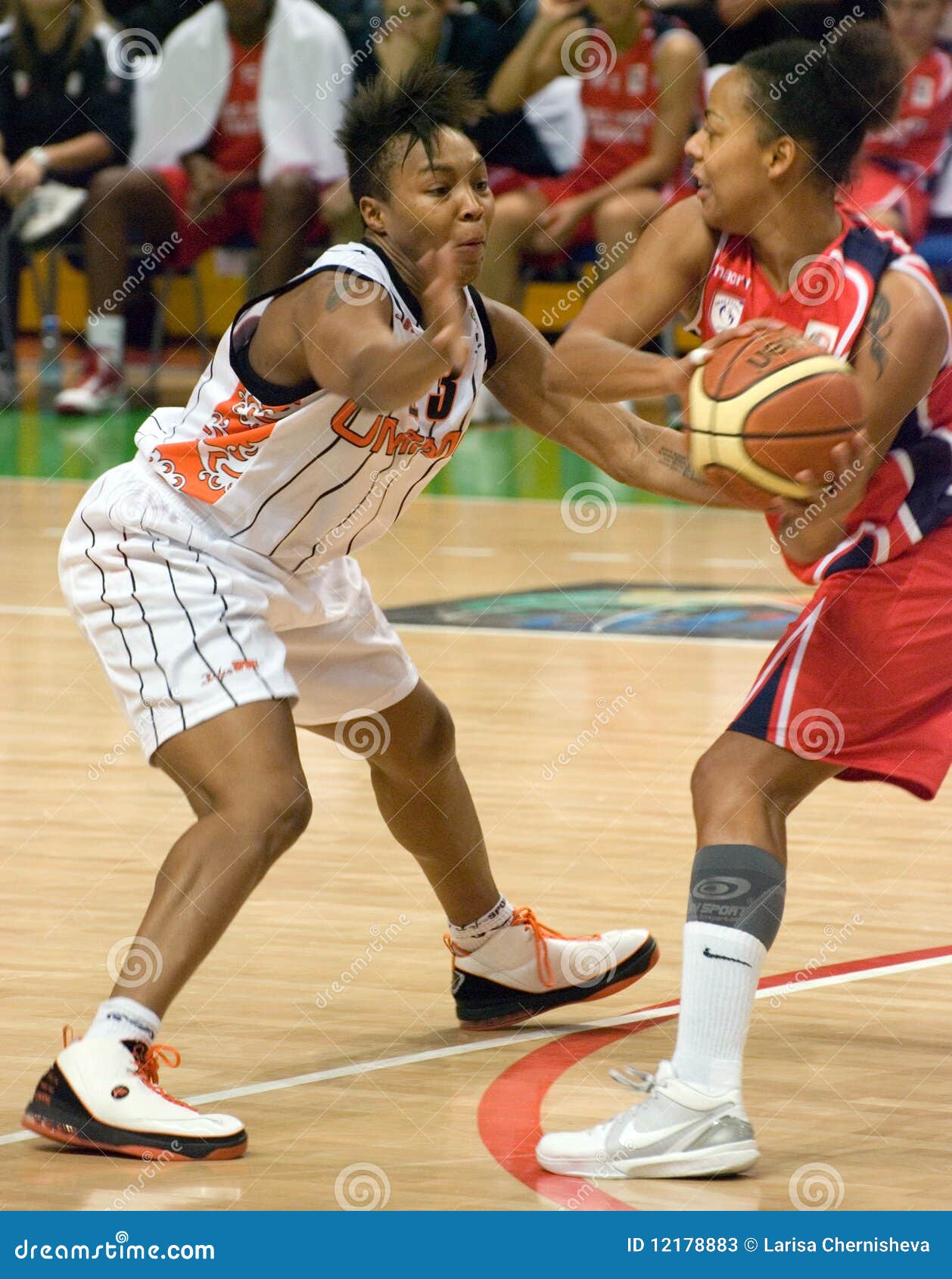 The Fight for the Ball. Euroleague 20092010. Editorial Stock Photo