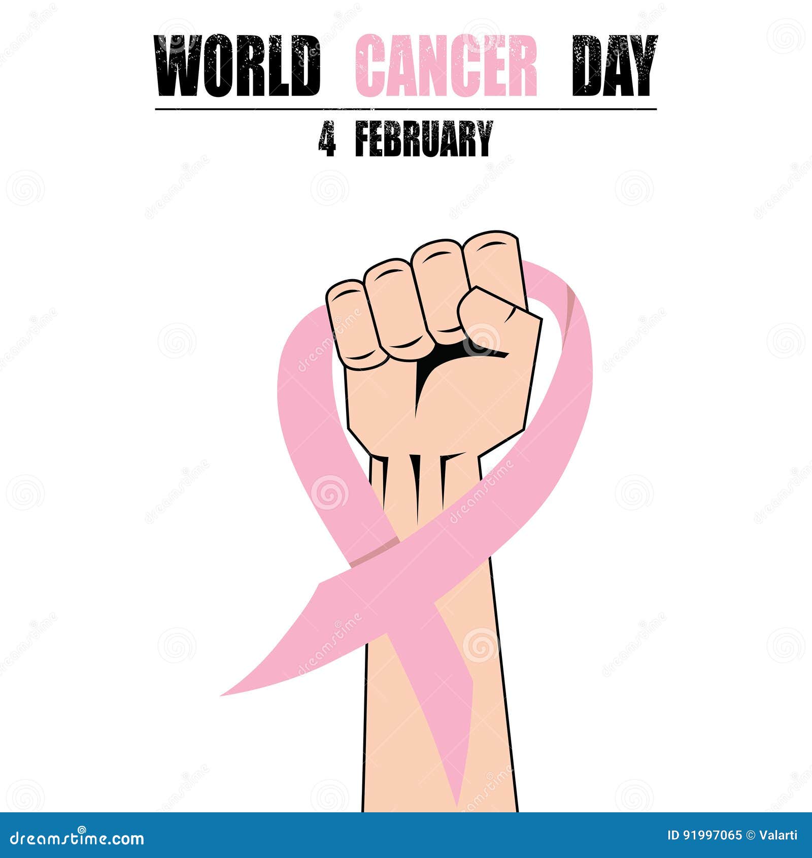 Download Fight Hand Fist Against Cancer, Pink Ribbon, Breast Cancer ...