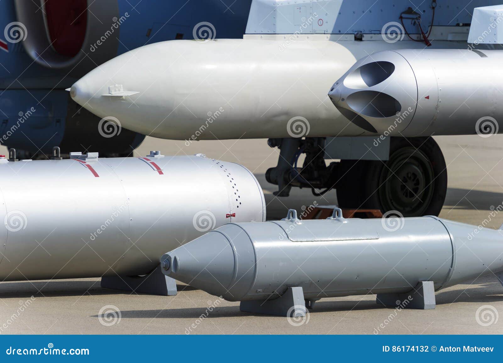 fighter missiles and bombs