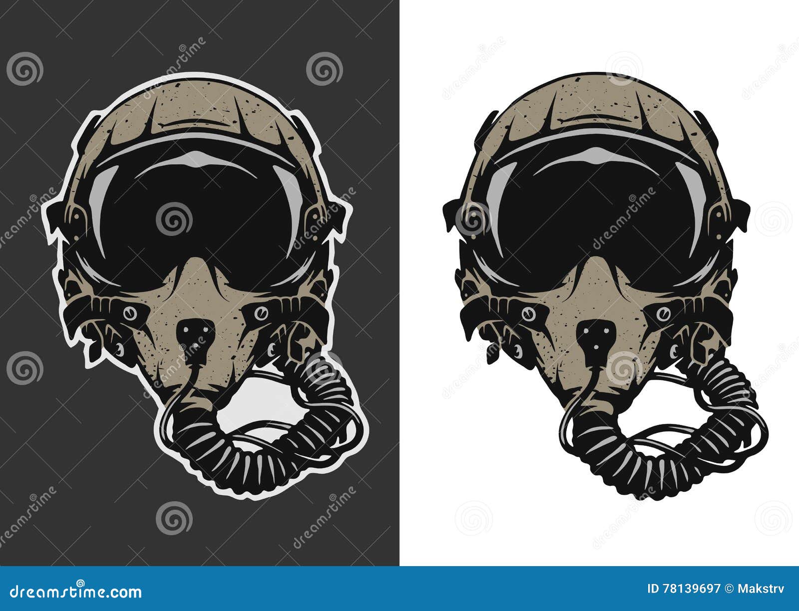fighter pilot helmet.