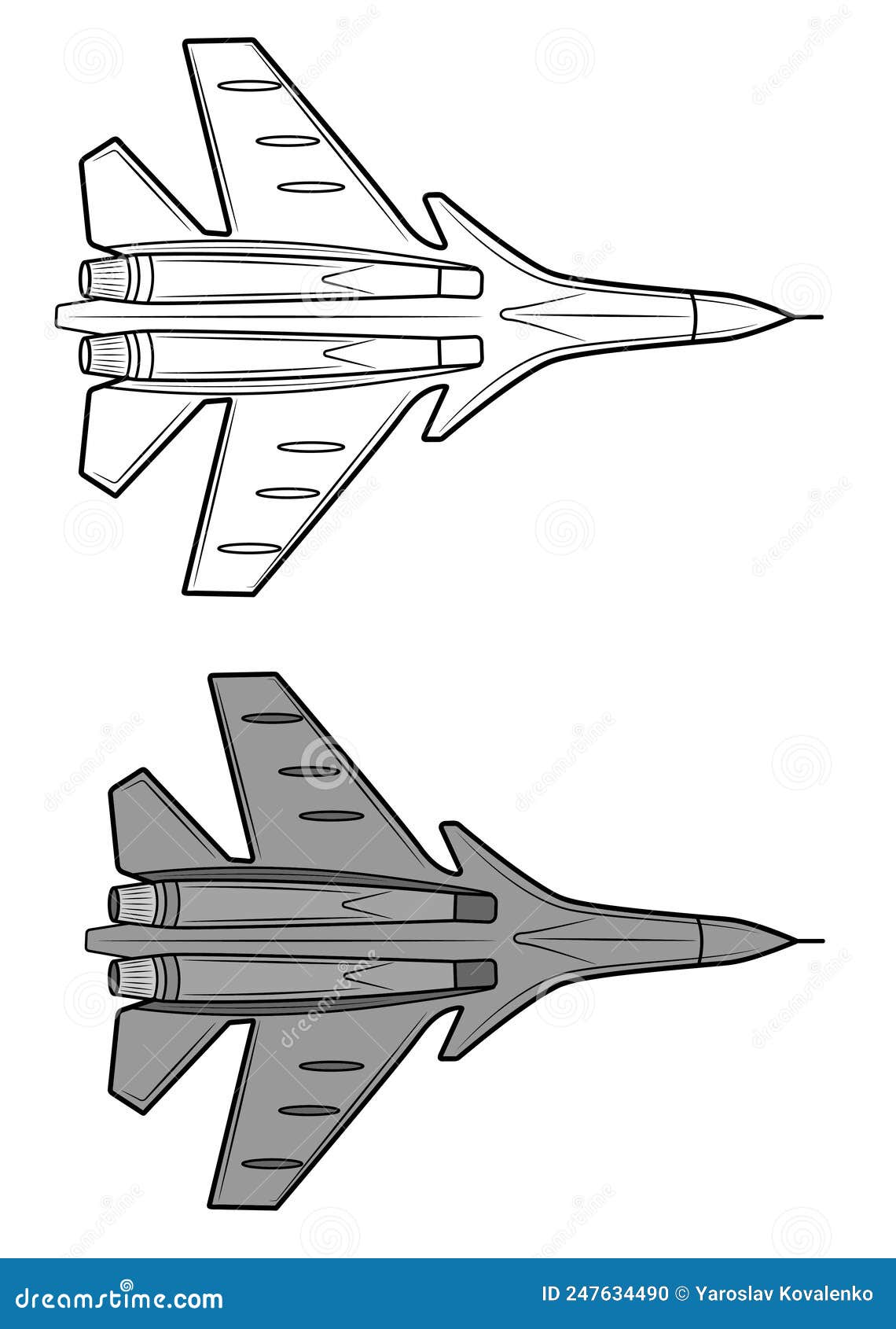 How to Draw an Airplane VIDEO  StepbyStep Pictures