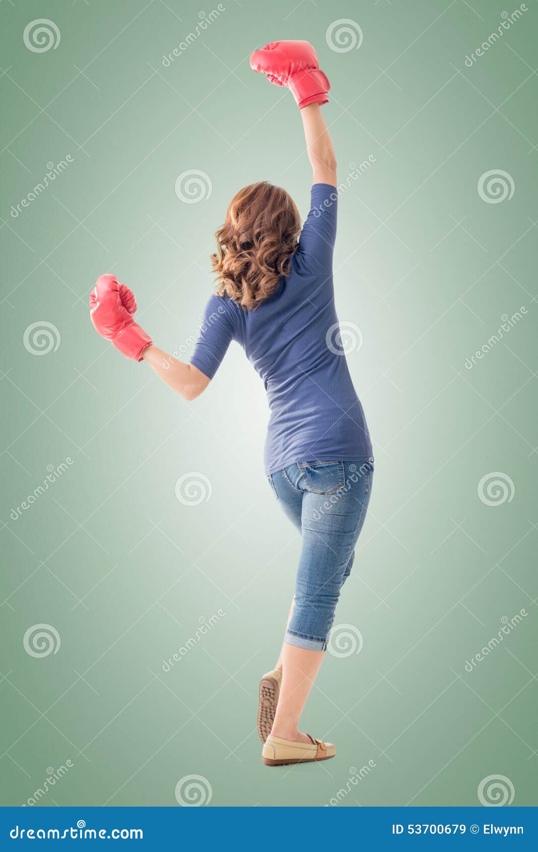 Fighting girl concept stock image. Image of boxing, fight - 53700679