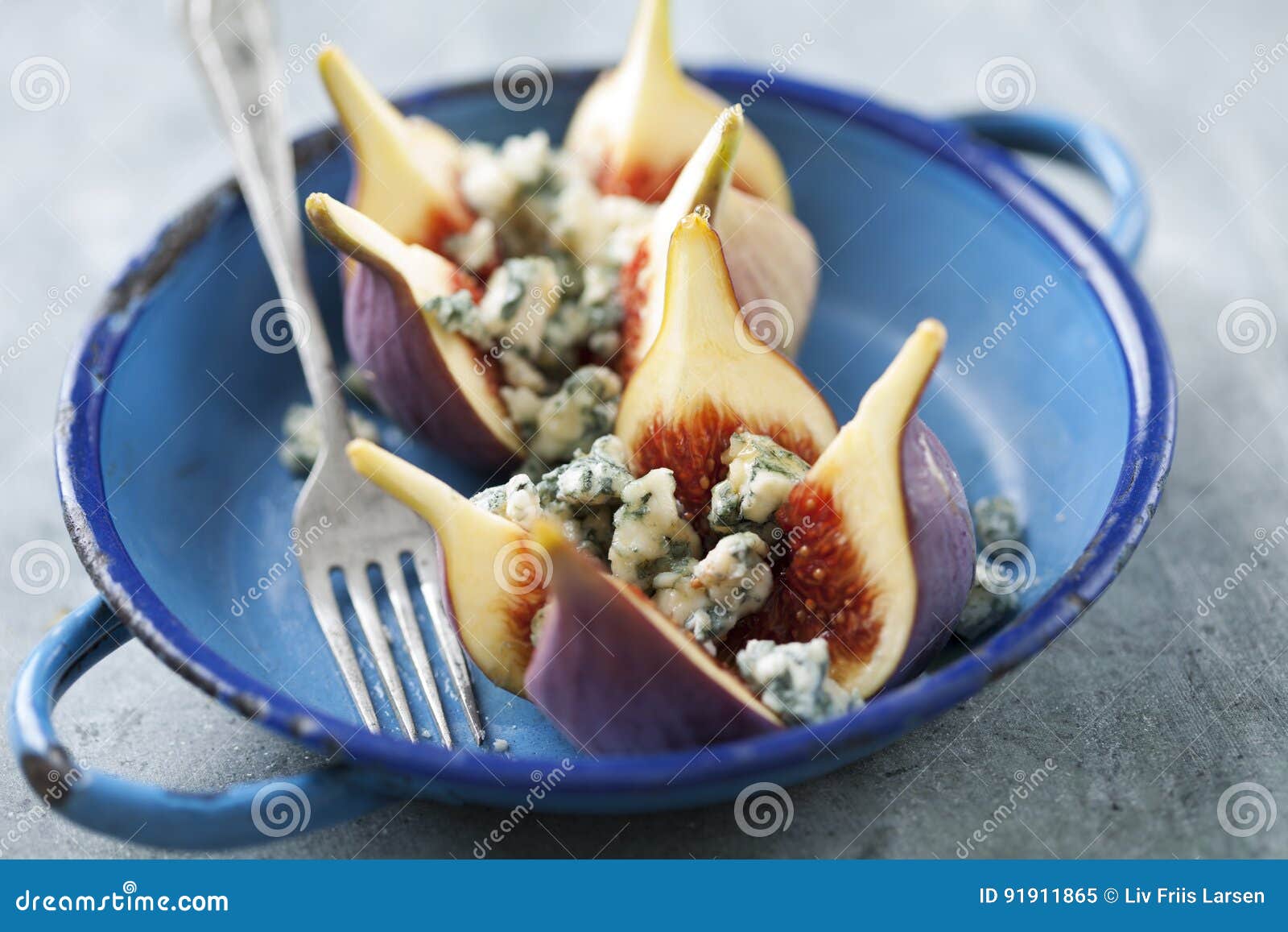 Figs and blue cheese stock image. Image of rustic, fruit 91911865