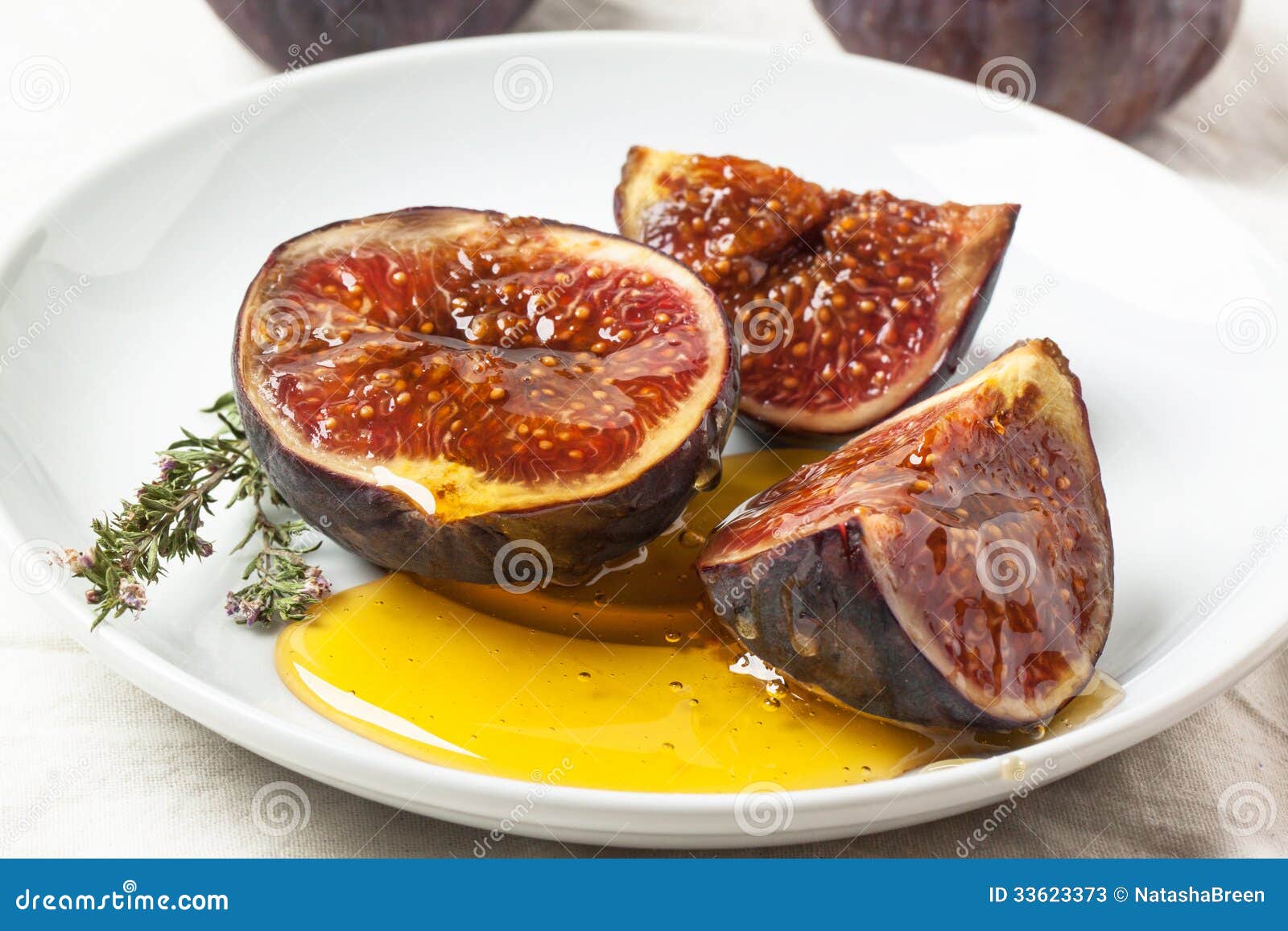 Figs and honey stock image. Image of delicious, honey 33623373
