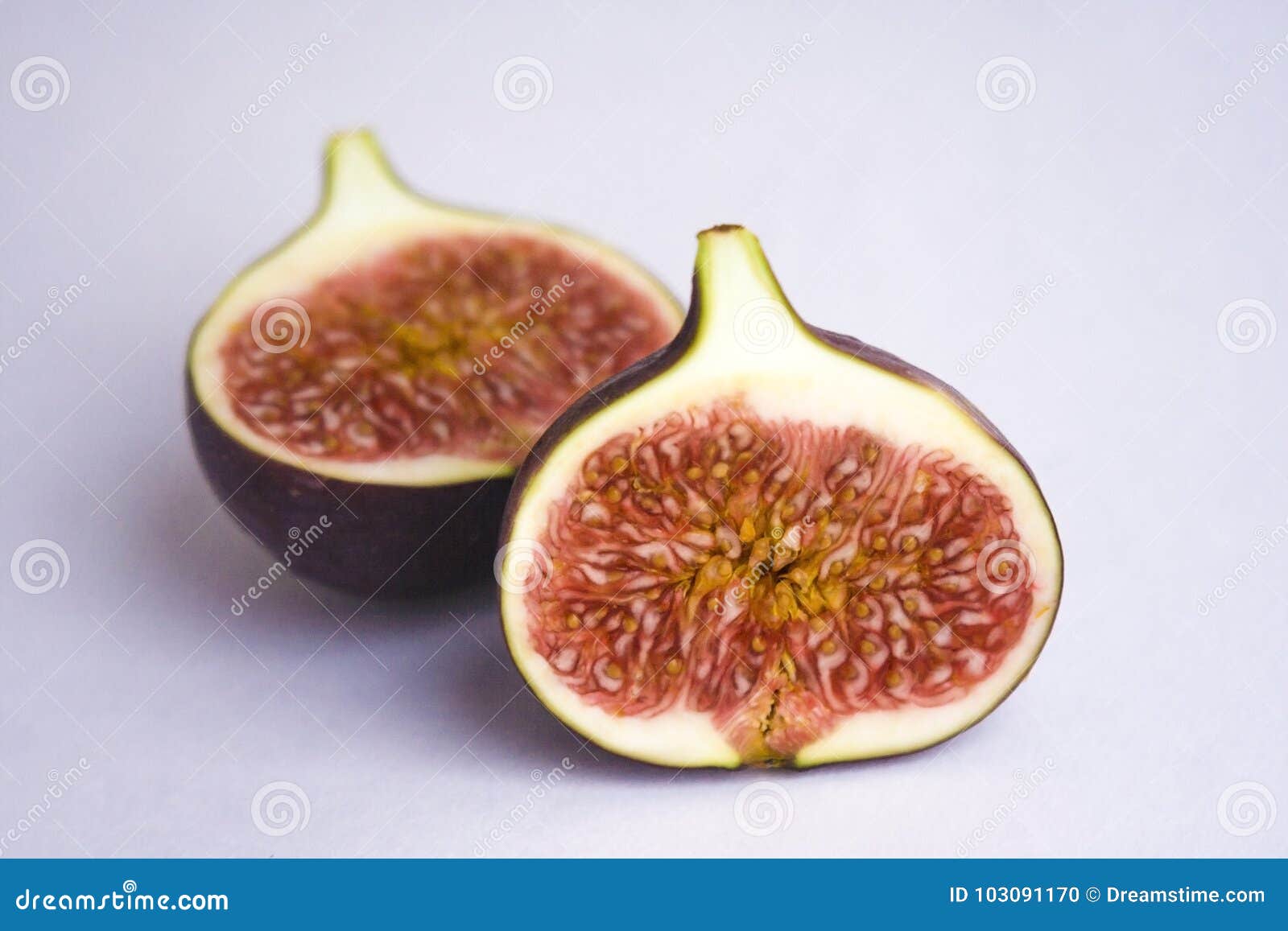 Figs isolated on white stock photo. Image of space, food 103091170