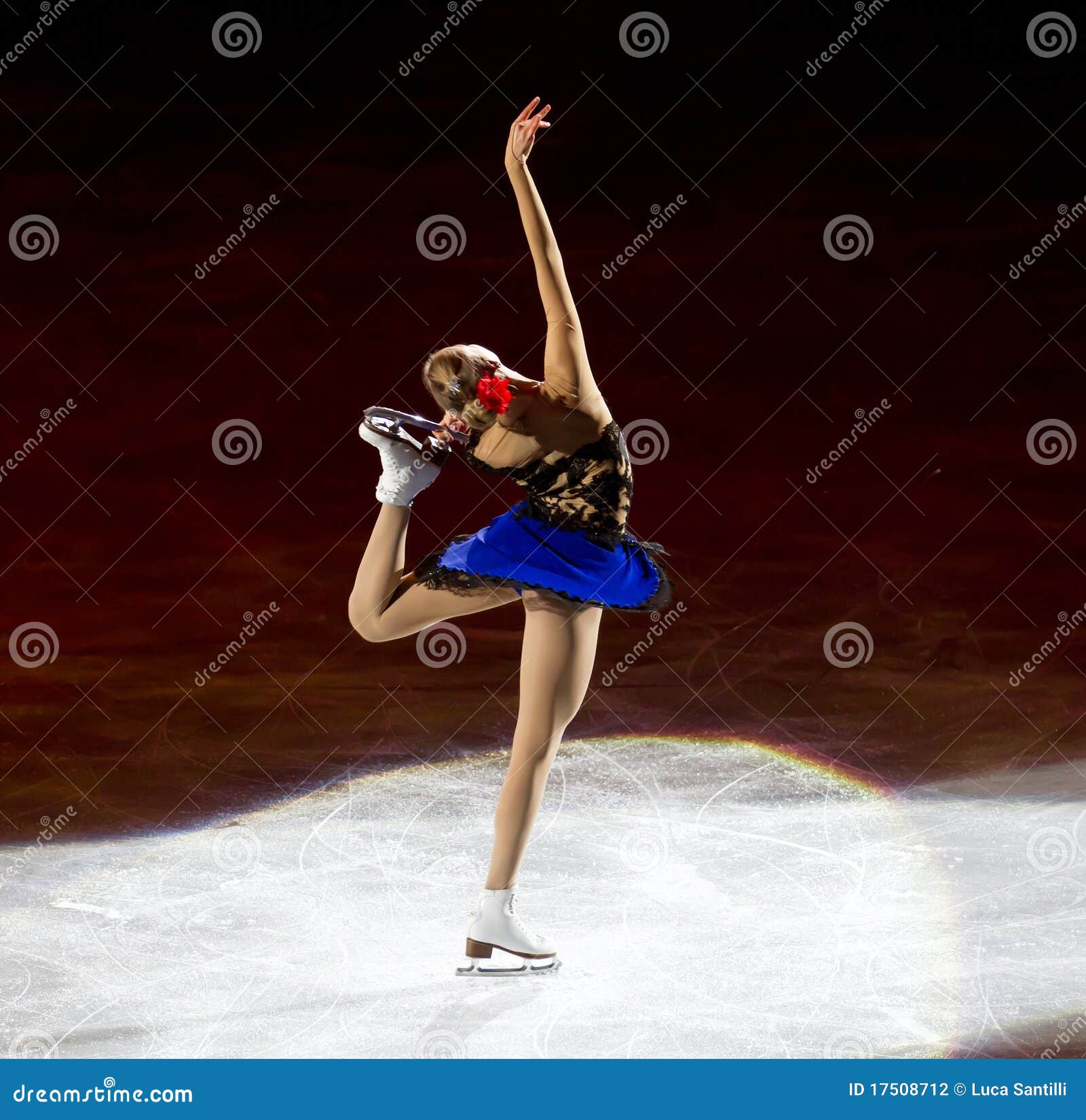 Figure skater editorial photography. Image of competitive 17508712