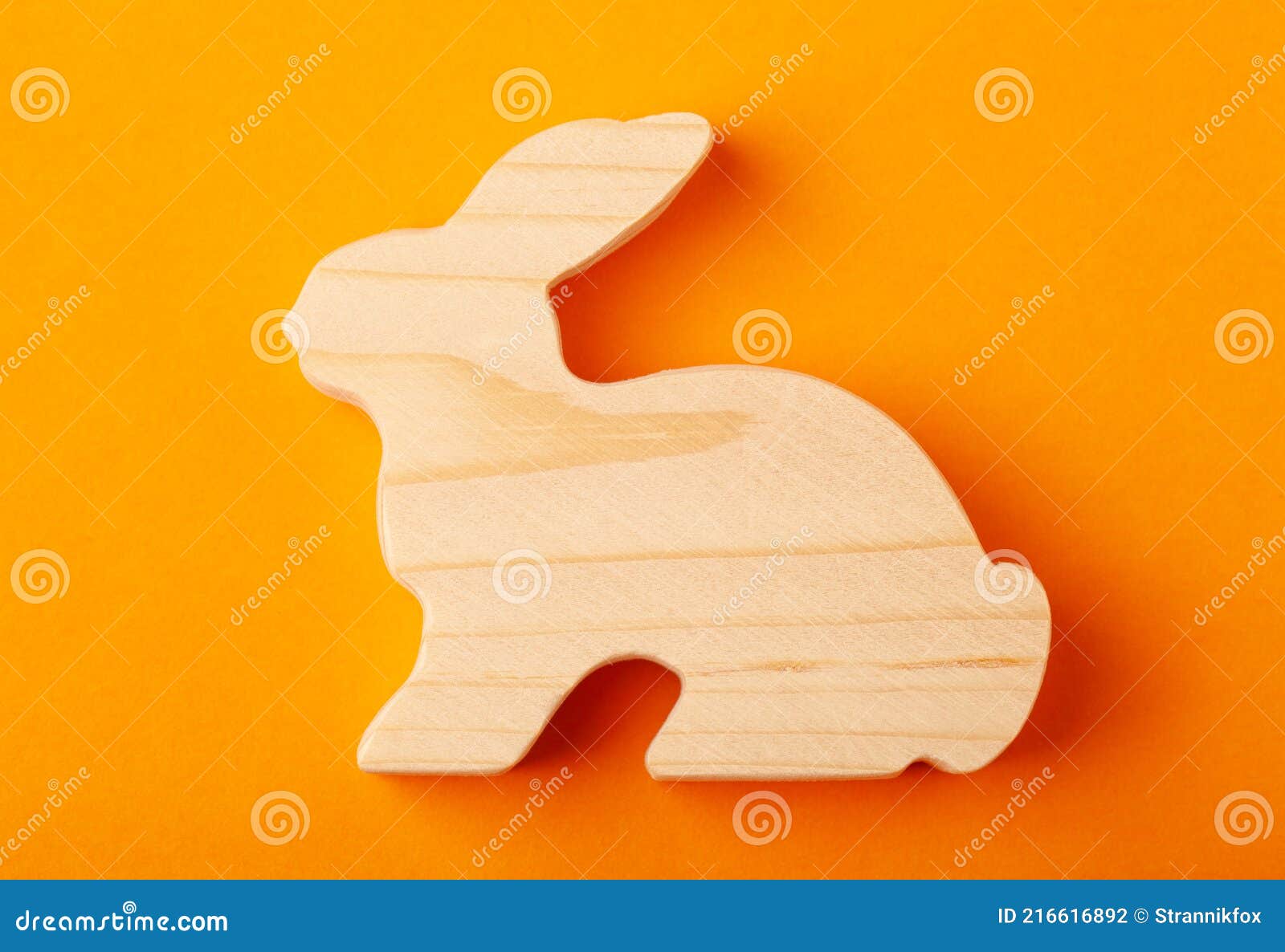 Bunny Puzzle Hand Cut From Pine 