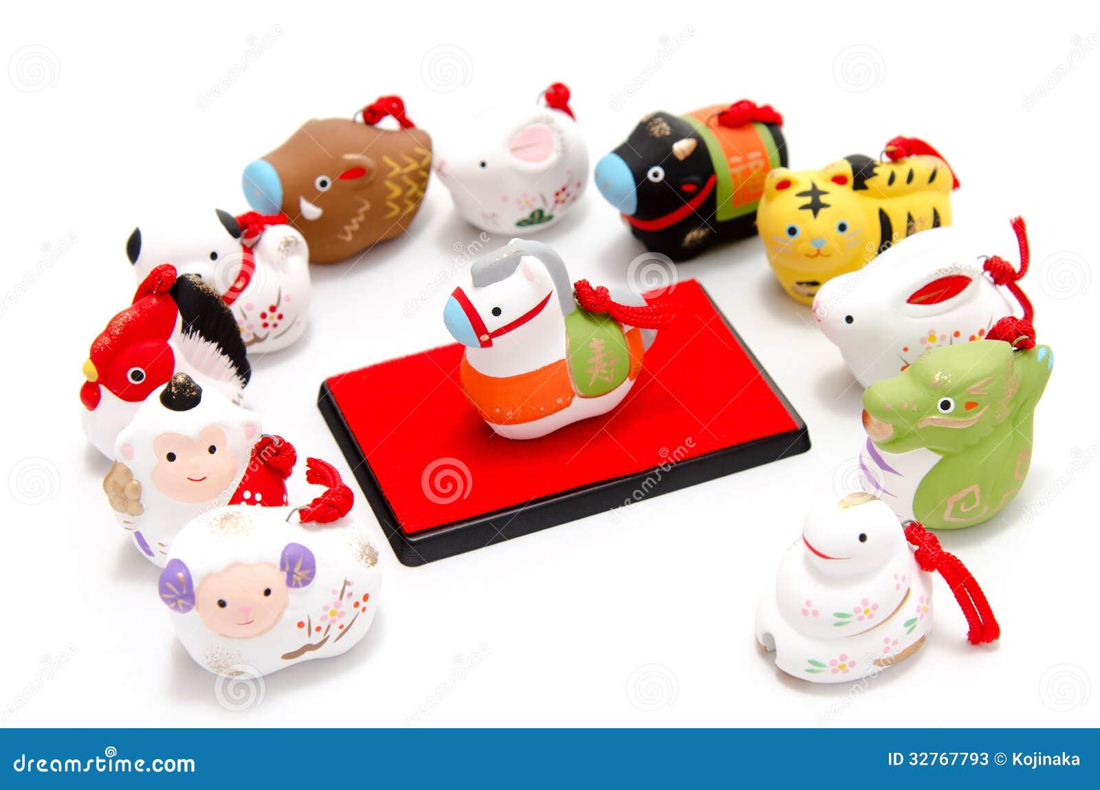 Figurines of the zodiac. stock image. Image of statue 32767793