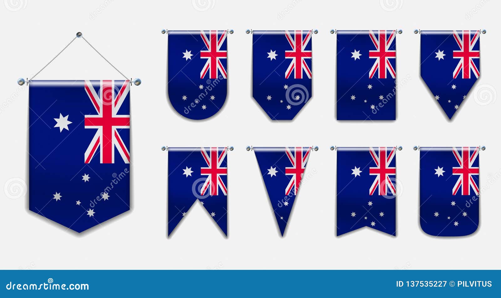 Bandera Australiana 10 x 15 cm AZ FLAG Guirnalda 4 Metros 20 Banderas de Australia 15x10cm BANDERINES 