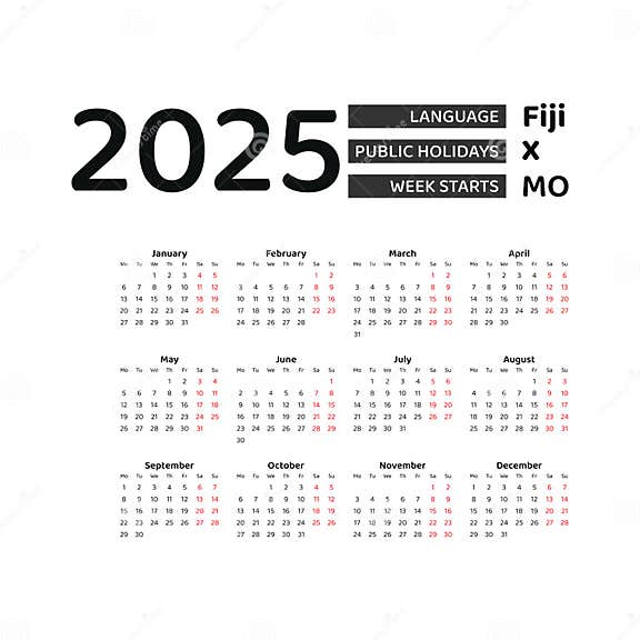 Pay Calendar 2025 Fiji