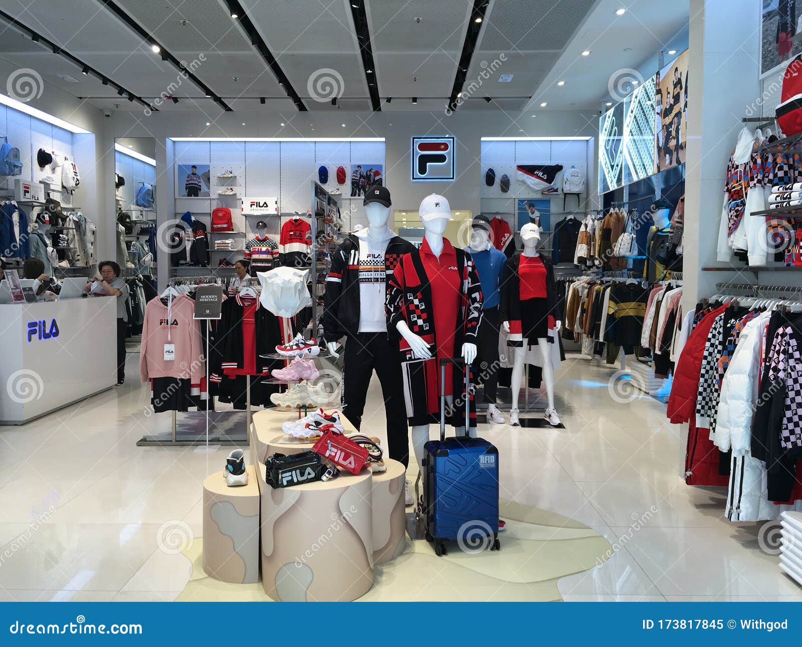 Fila Store in Peking Hong Editorial Image - Image of mall, global: 173817845