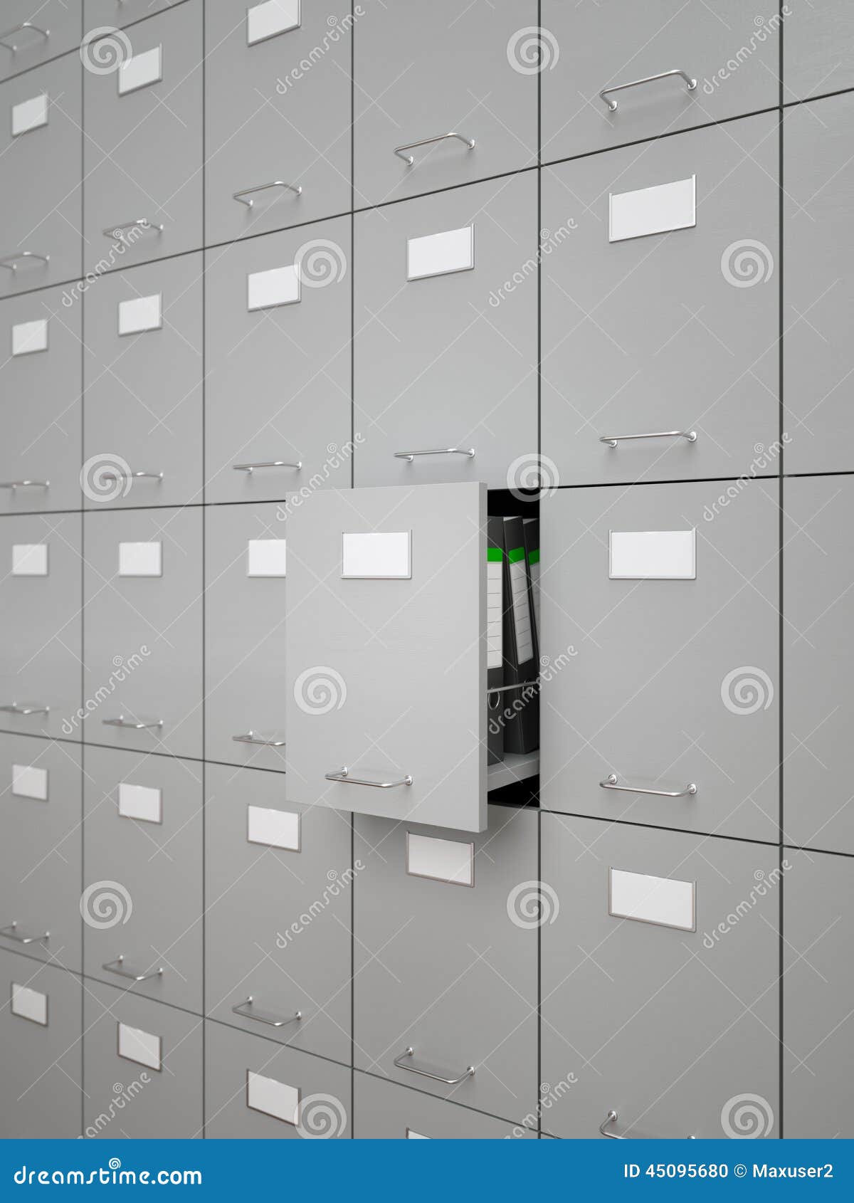 File Cabinet Stock Photo Image Of Binders Ideas Data 45095680