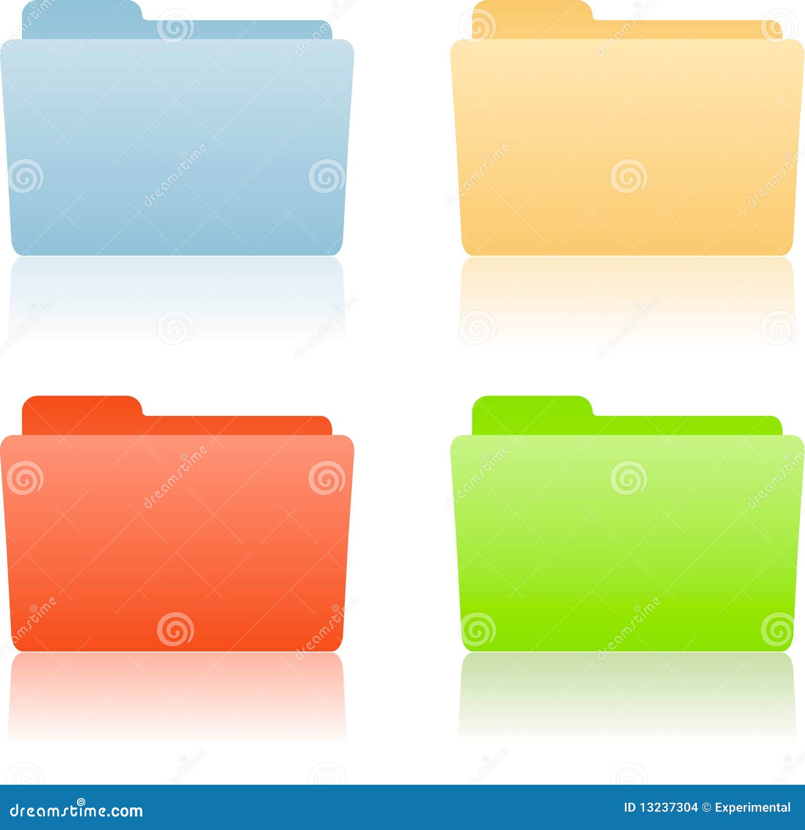 file folder with place for label