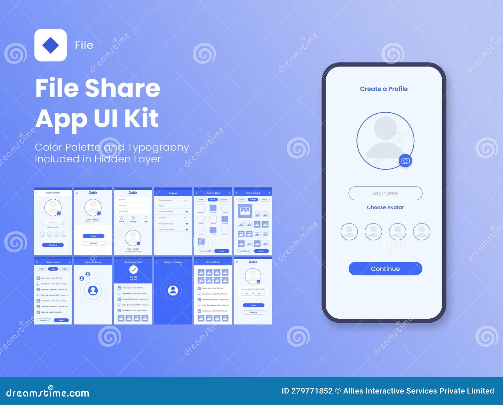 Different ui ux gui screens fitness app vector illustration