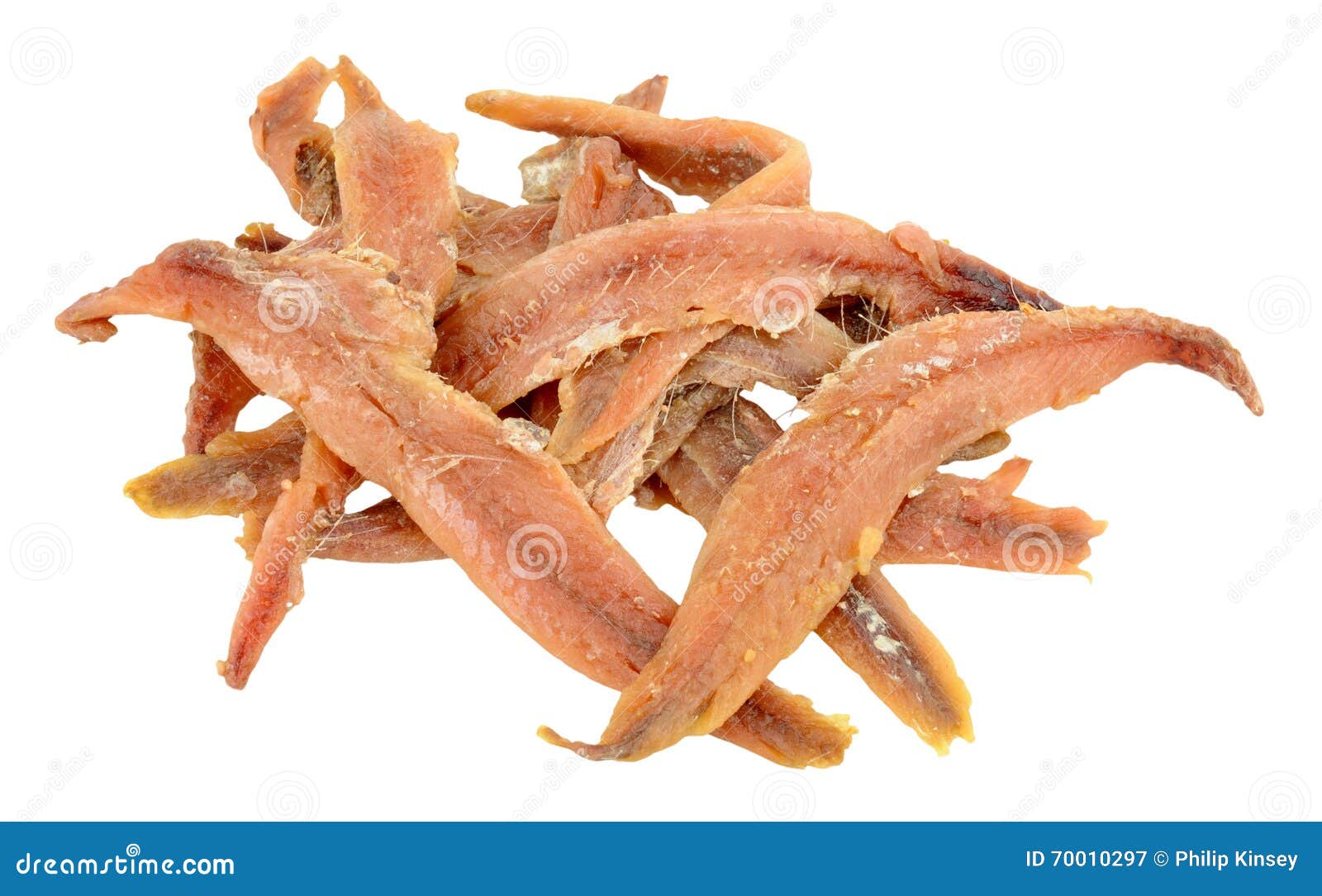 Filets D'anchois D'isolement Sur Le Blanc Image stock Image du blanc