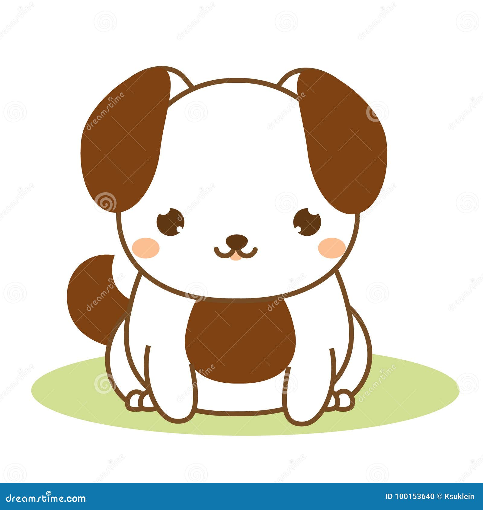 Cachorros de desenho animado criam animais de estimação personagens fofinhos  design plano de cachorros fofos e ilustração vetorial de filhotes