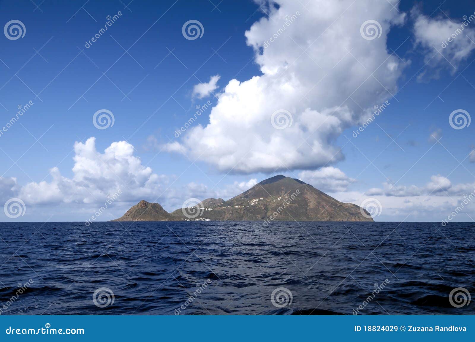 filicudi, one of aeolian islands