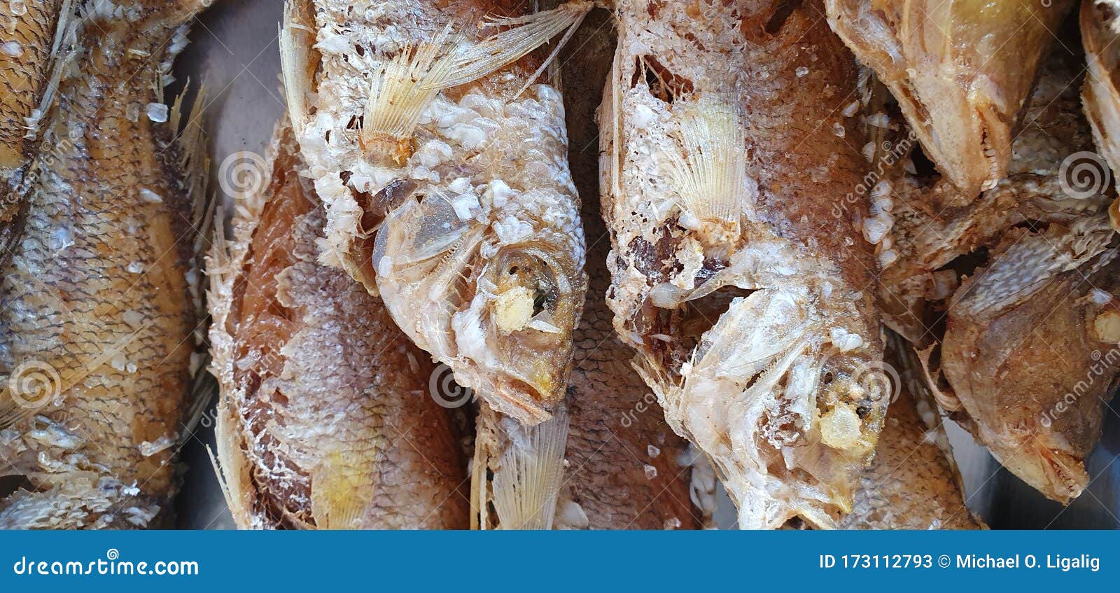 Filipino Food Menu: Fried Fish Stock Image - Image of seafood, fish