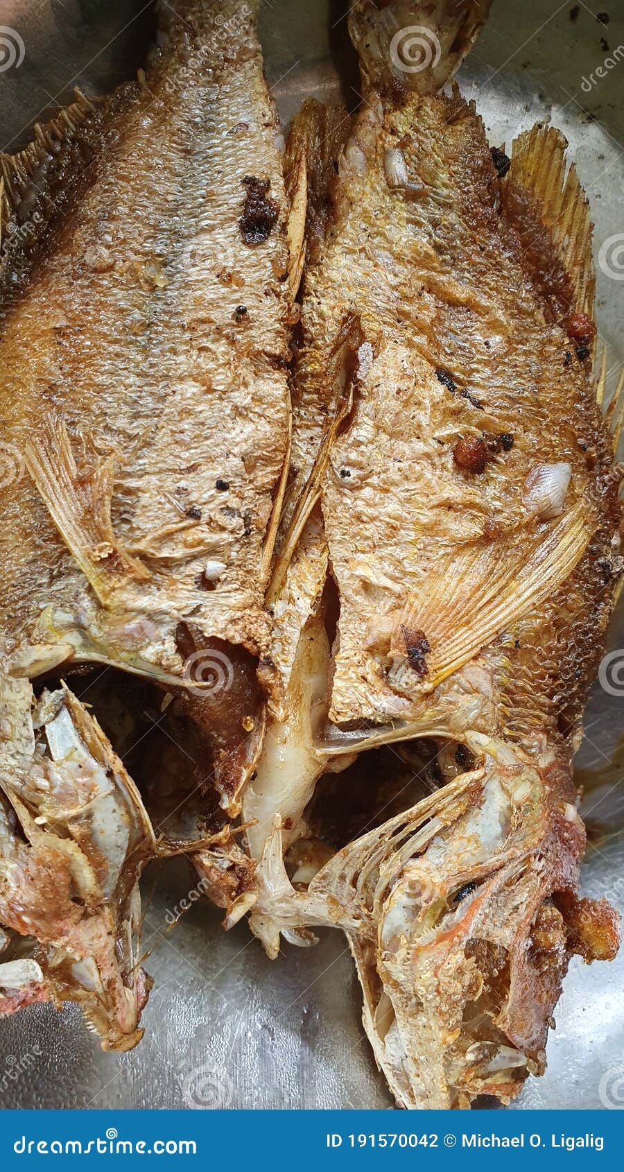 Filipino Food Style: Deep Fried Fish Stock Photography | CartoonDealer