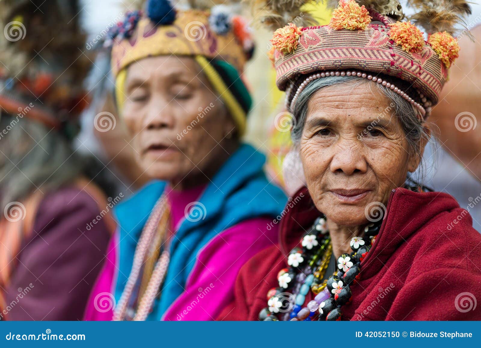 Filipino Senior Ifugao Tribe Woman Editorial Image - Image of mountain