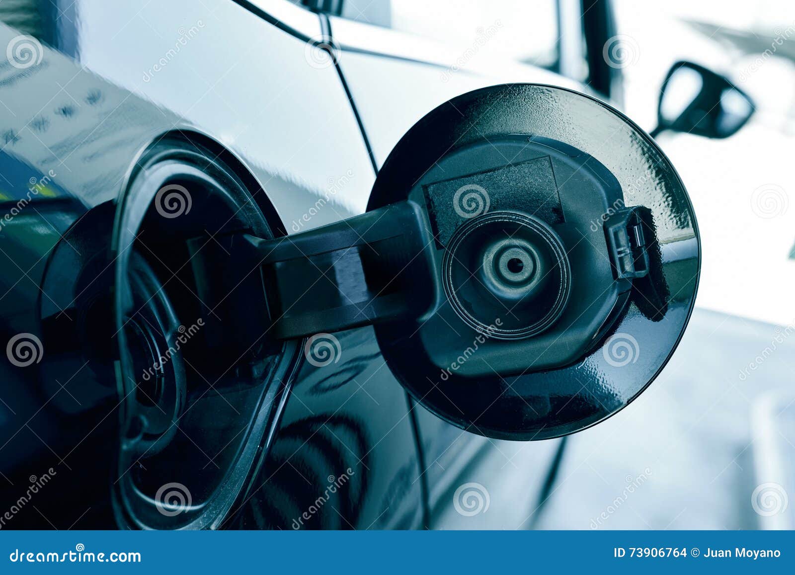 Fill Cap of the Fuel Tank of a Car Stock Photo Image of auto, self