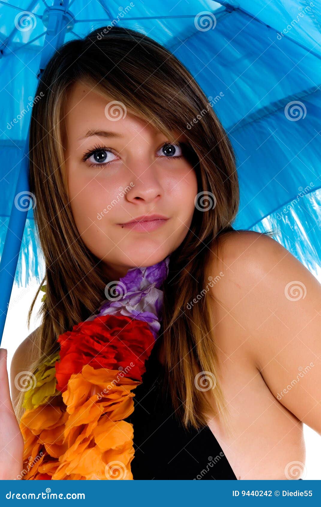 Fille Dadolescent Dans Le Bikini Photo Stock Image Du Adolescent 