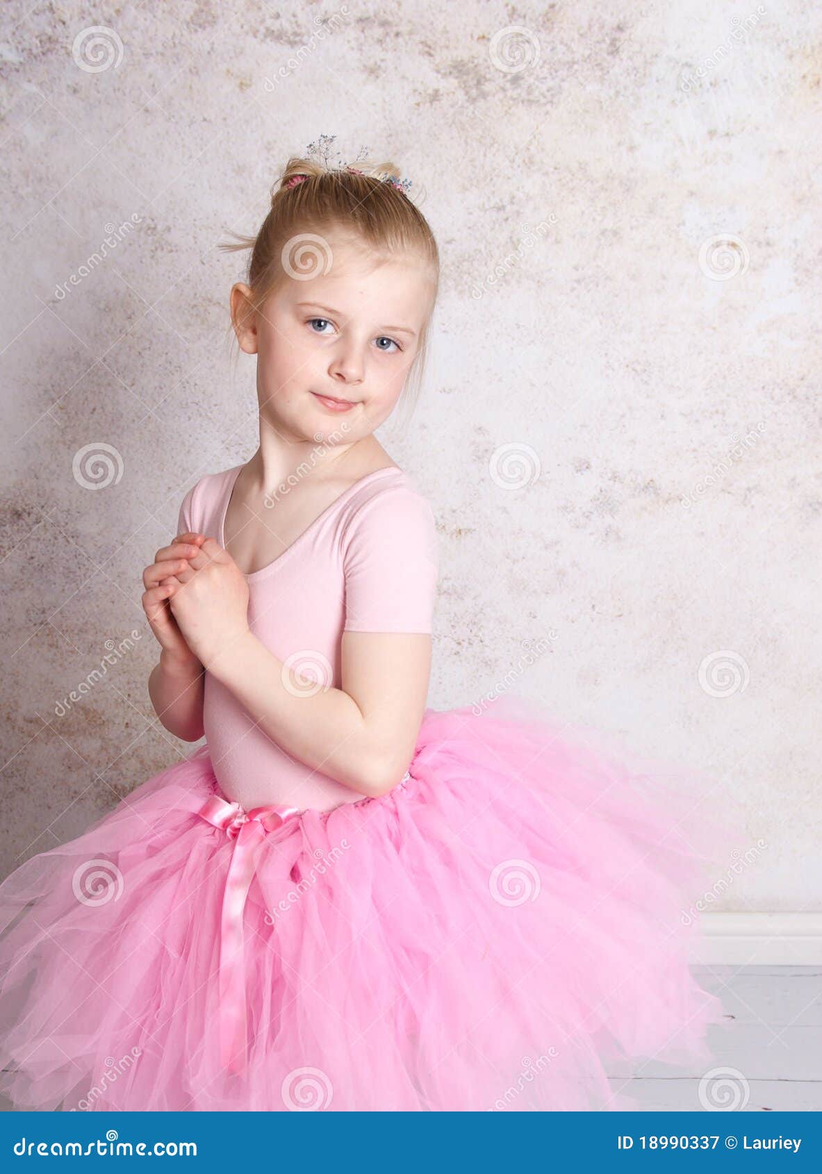 ballerine fille rose