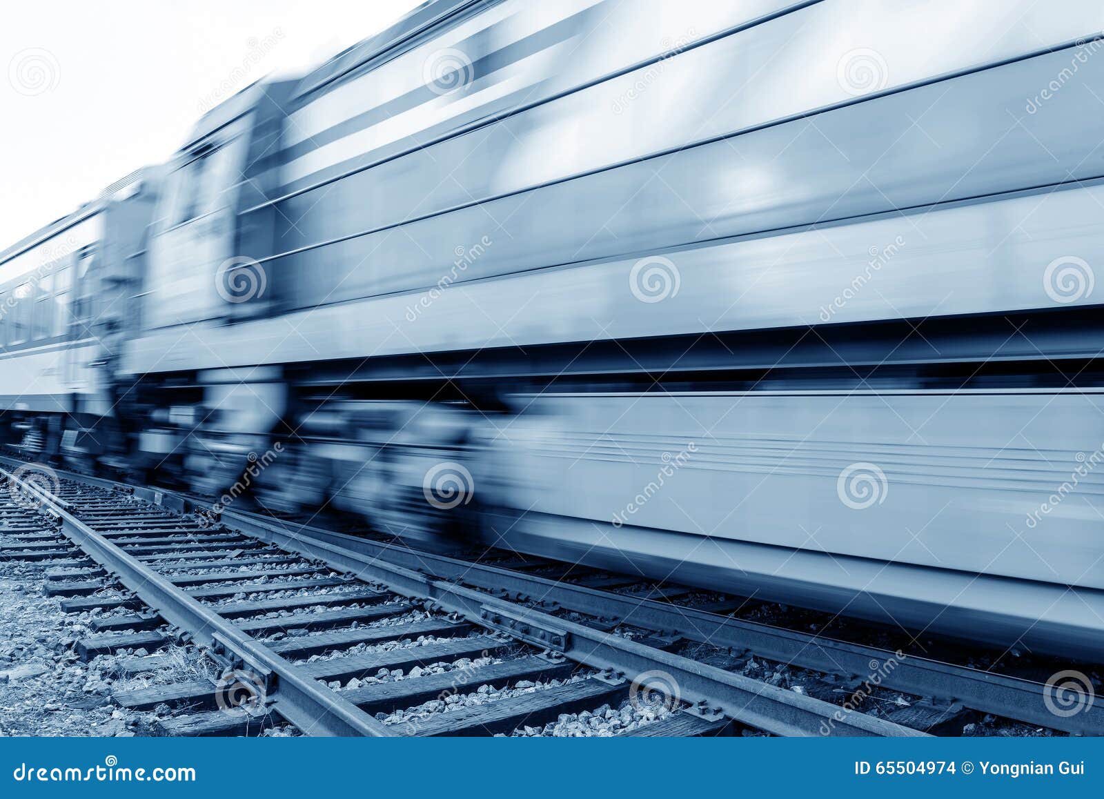 Filled with Goods Train, Highspeed Driving. Stock Photo Image of train, 65504974