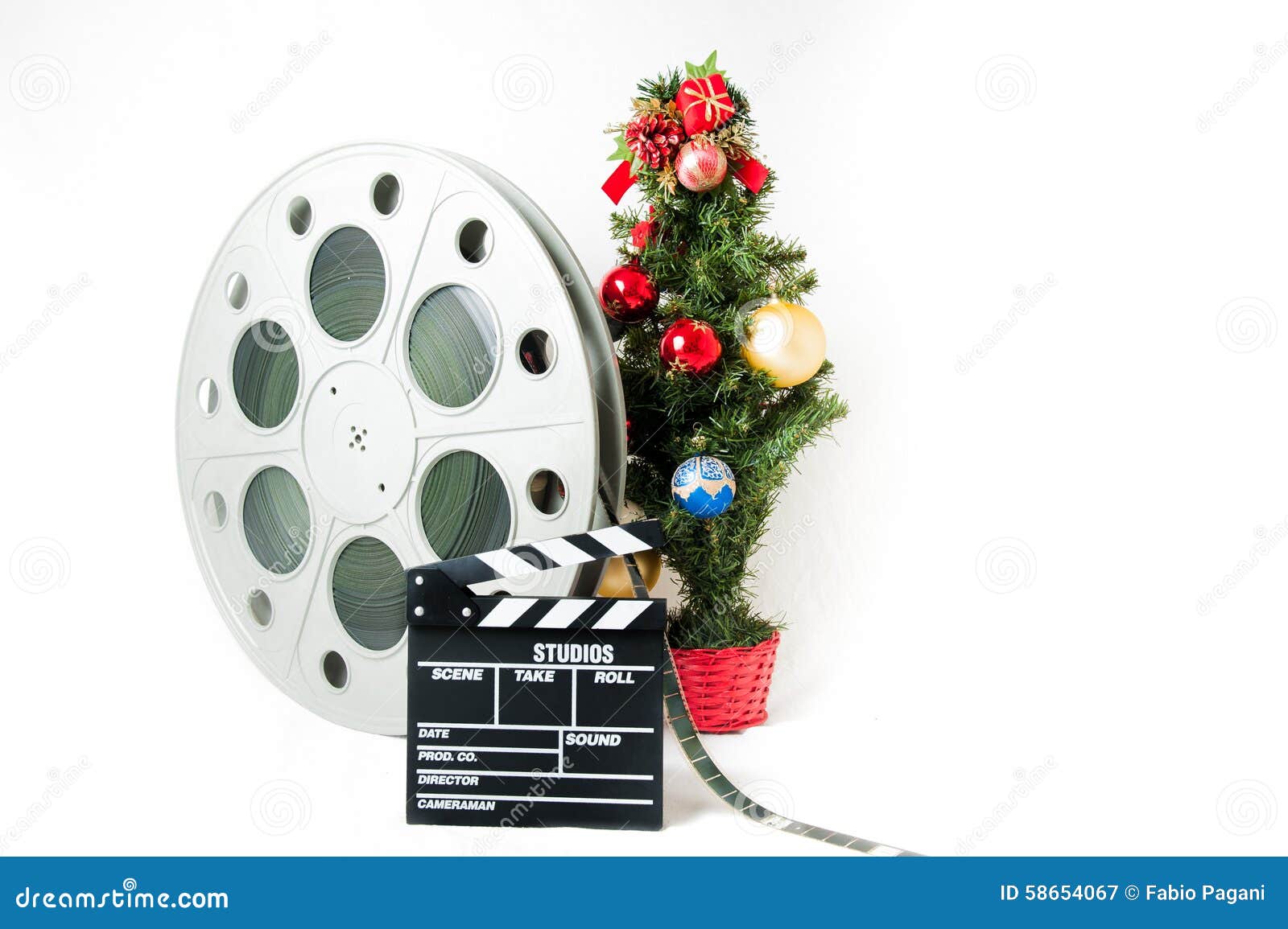 L Albero Di Natale Film.Film Di Natale Immagine Stock Immagine Di Pellicola 58654067