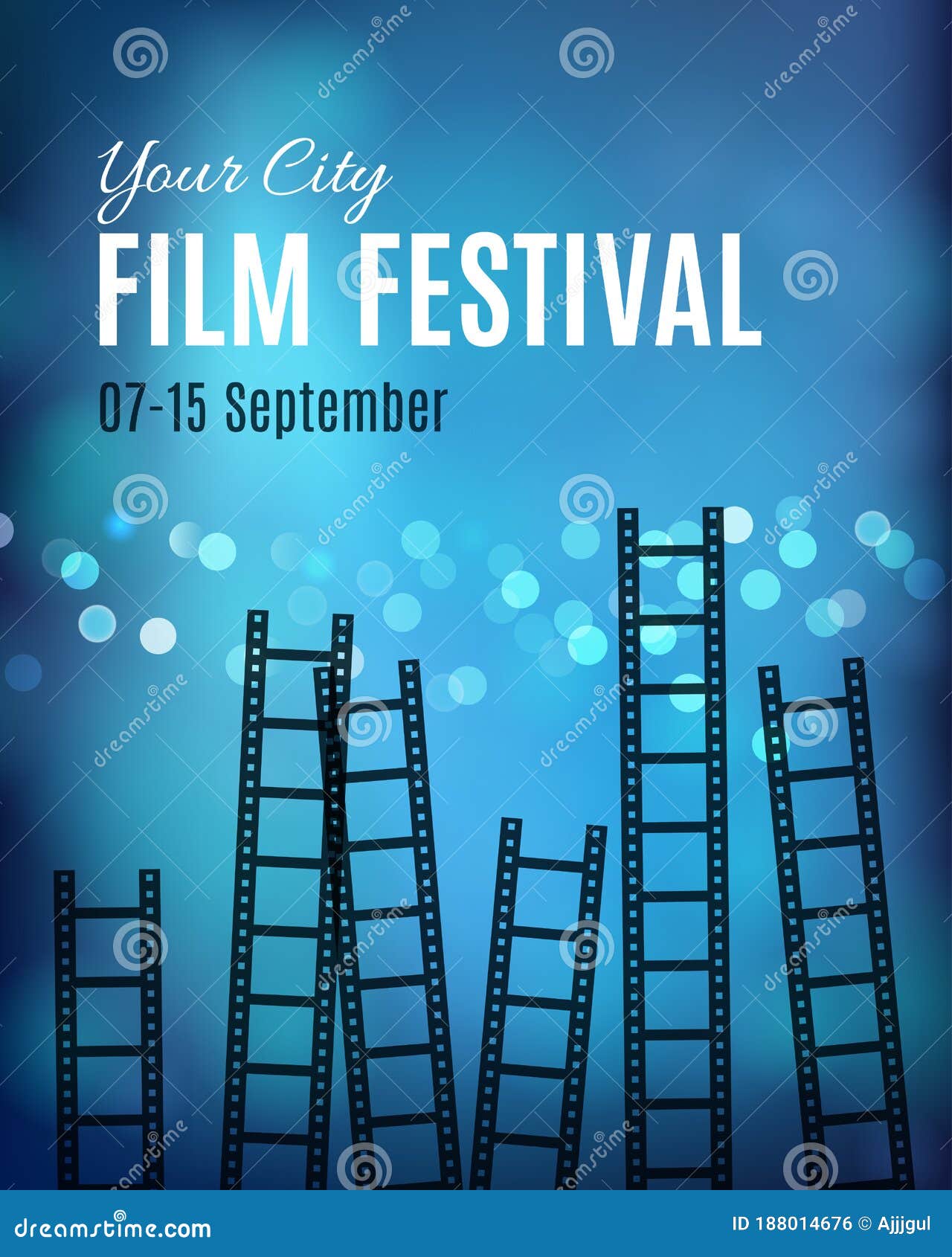 Film Festival Poster Template Stock Vector Illustration Of Flyer movie-and-film-festival-poster-template-design-stock-within-film