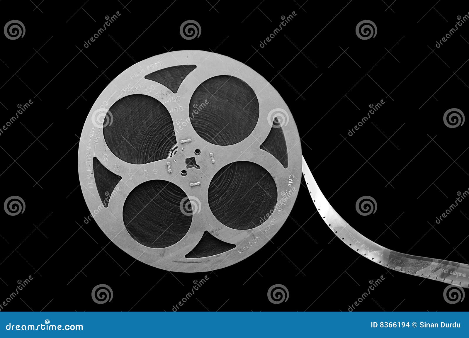 Film Reel Countdown Number 2 Icon On White Background. Simple Element