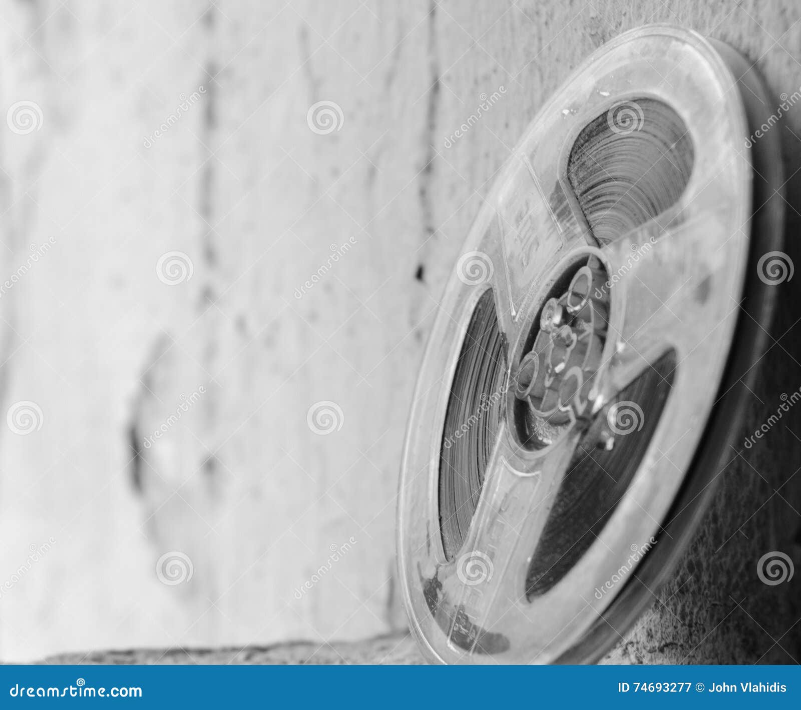 Film reel stock image. Image of countdown, canister, reel - 74693277