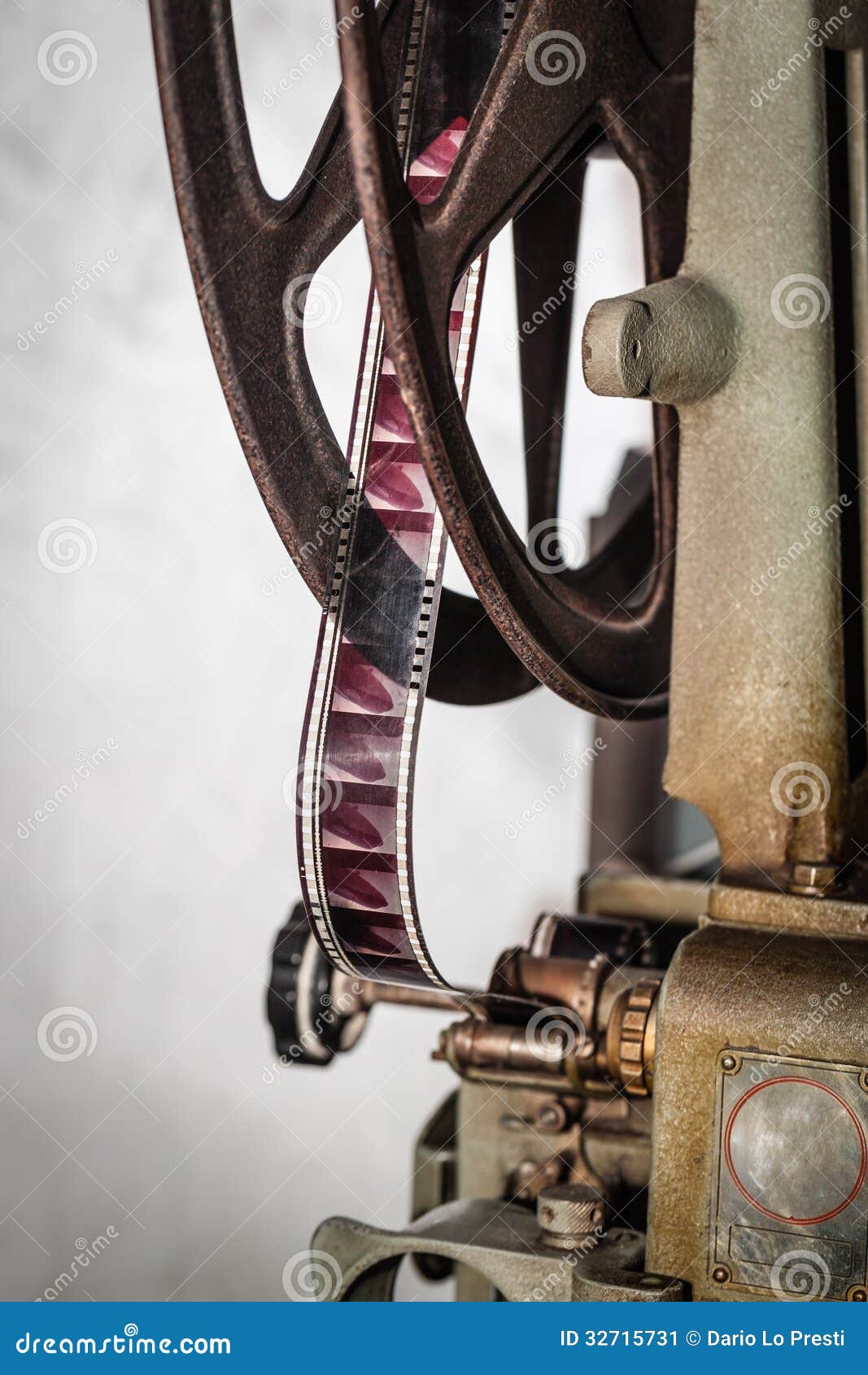 Film reel stock image. Image of filmroll, play, oldfashioned - 32715731