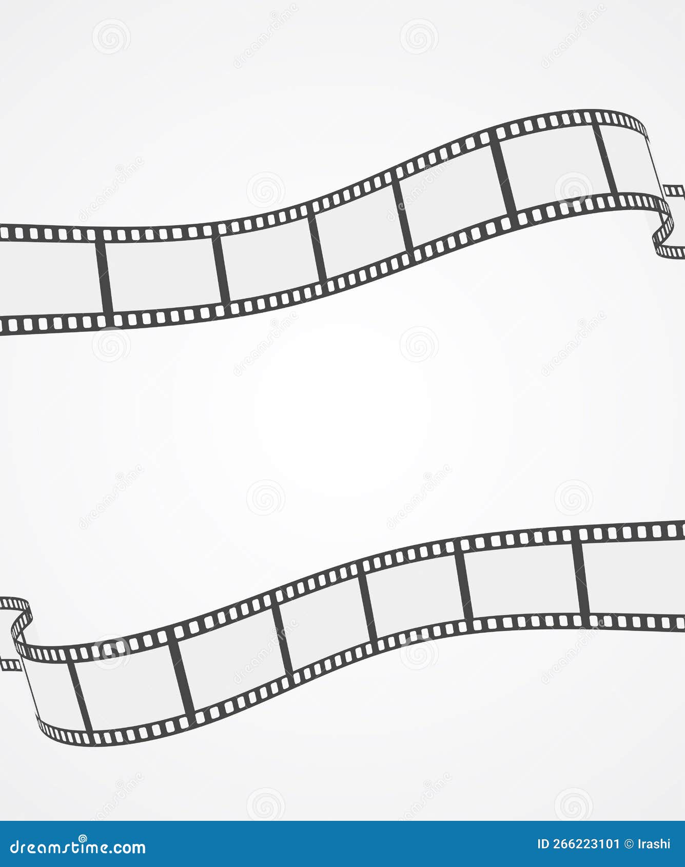 Film reel frame background stock vector. Illustration of roll