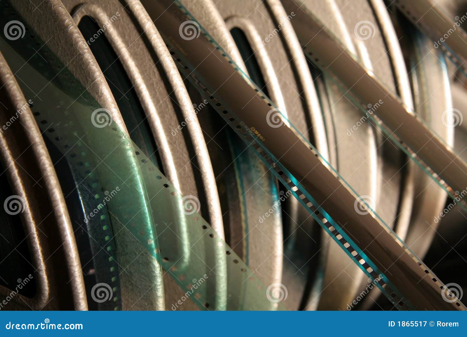 Film rings stock image. Image of show, movie, reel, theater 1865517