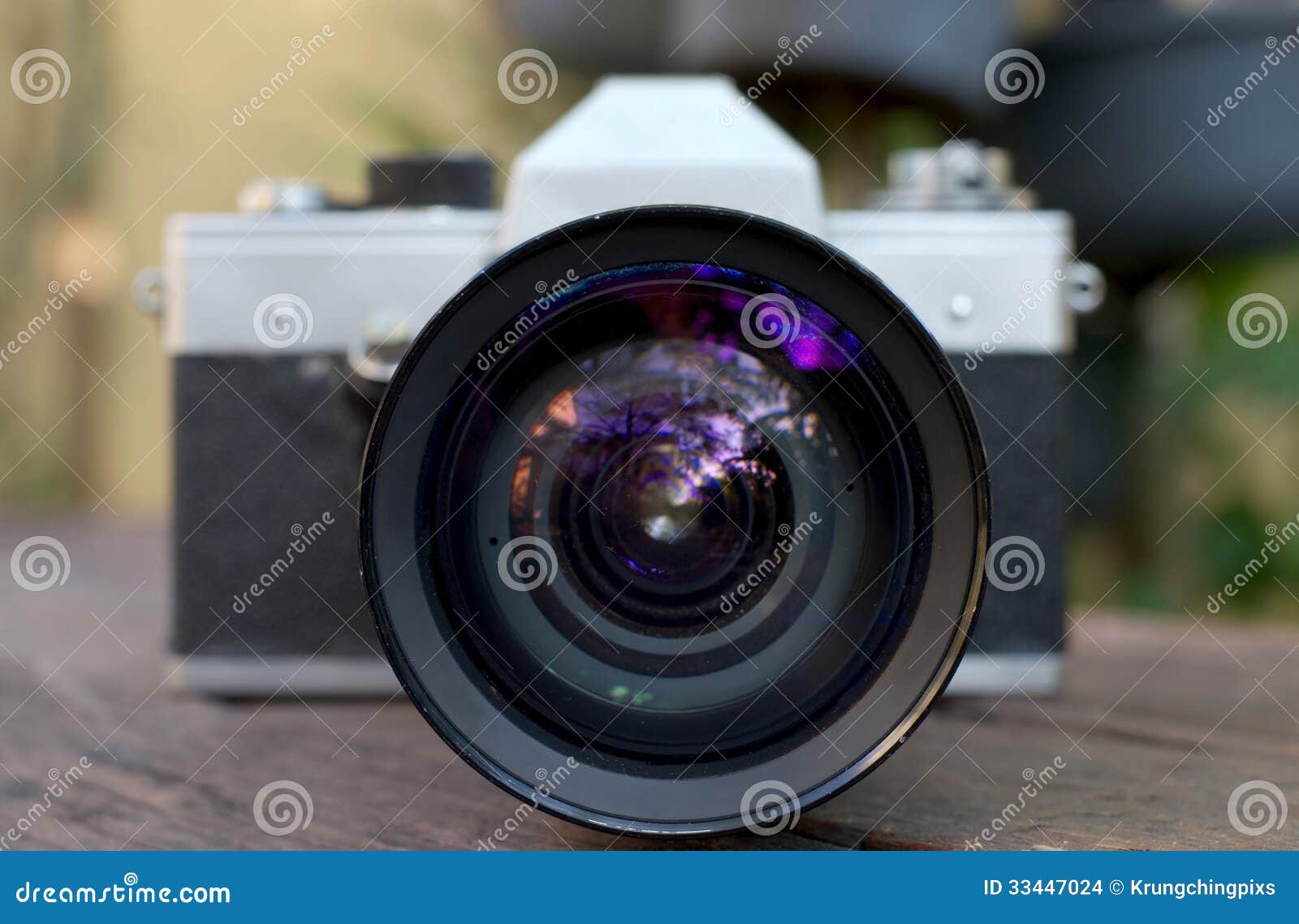 Film SLR camera stock photo. Image of lens, photograph 33447024