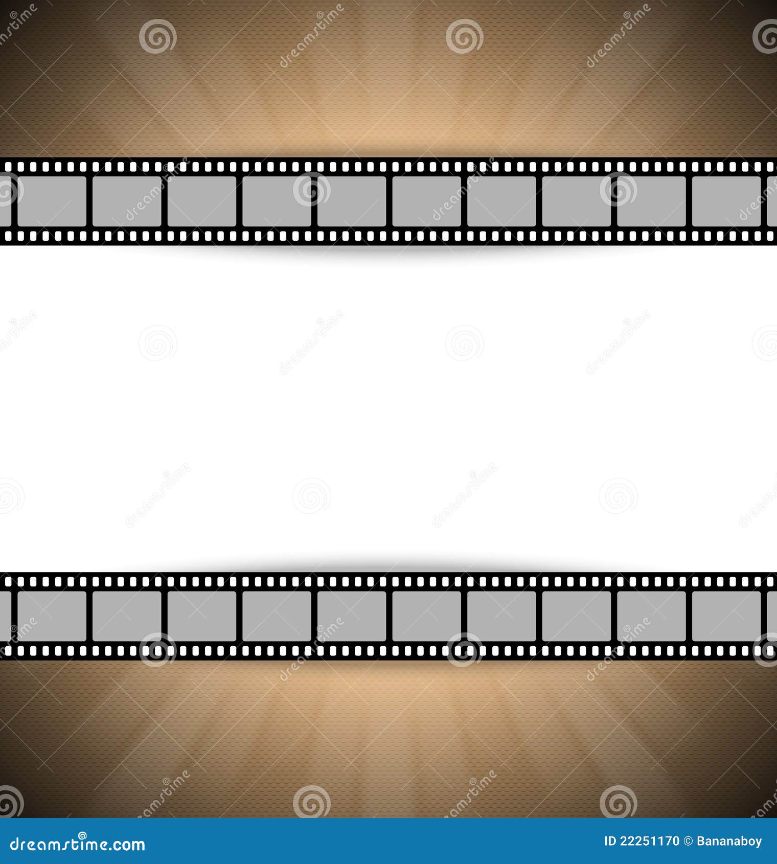 Film strip template stock vector. Illustration of antique 22251170
