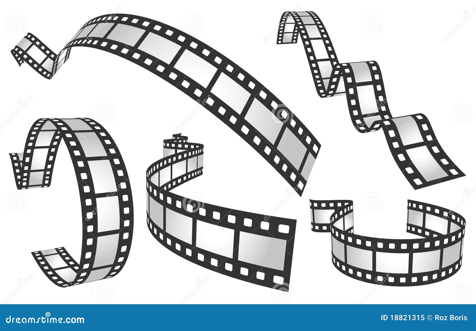 Film tapes stock illustration. Illustration of film, exposure 18821315