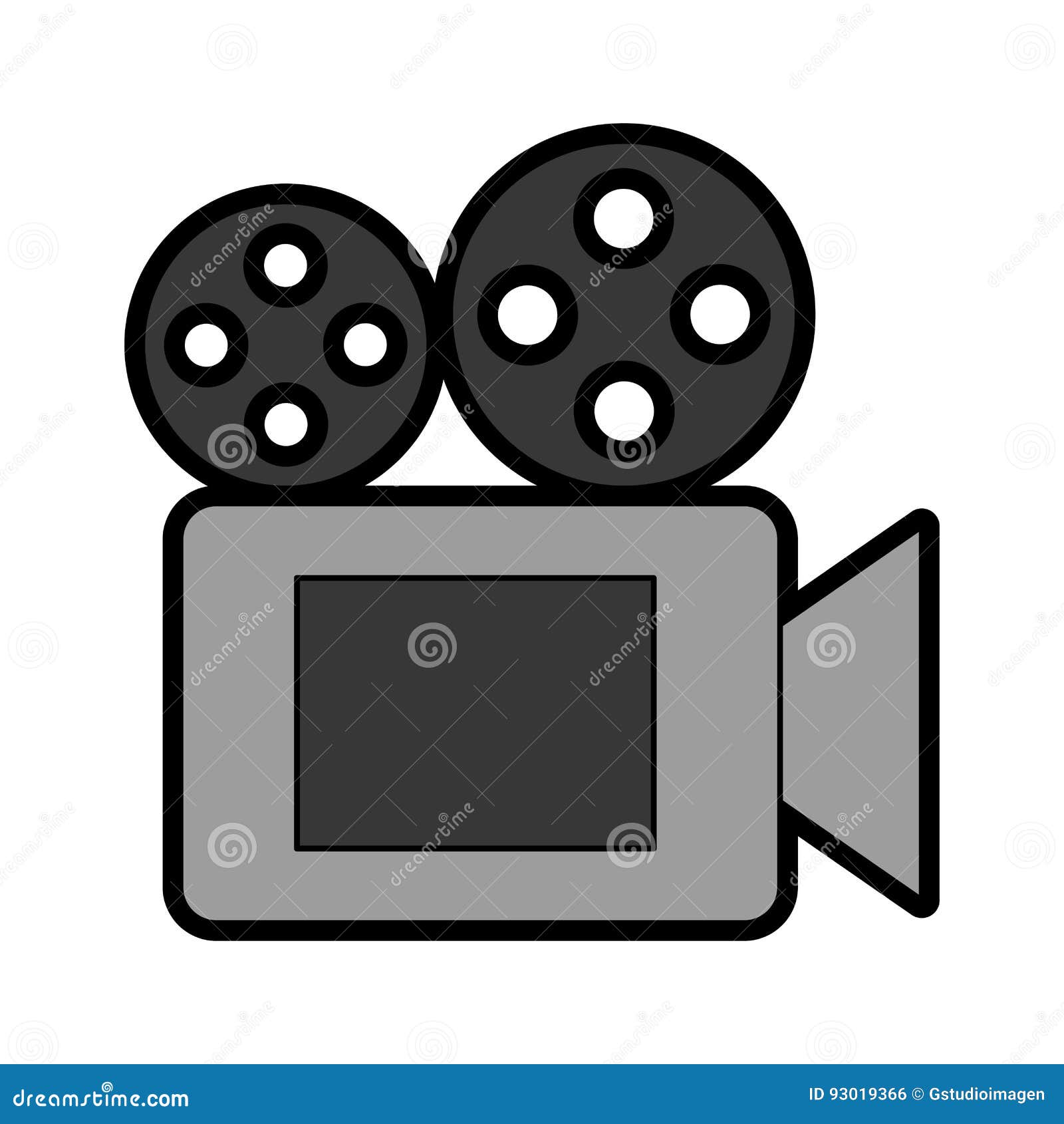 httpsstock illustration film video camera icon vector illustration design image93019366