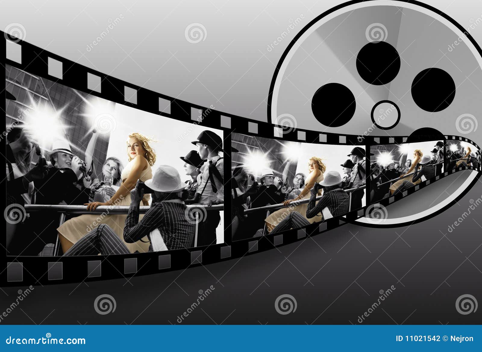 Filmstrip Collage Stock Photography - Image: 11021542