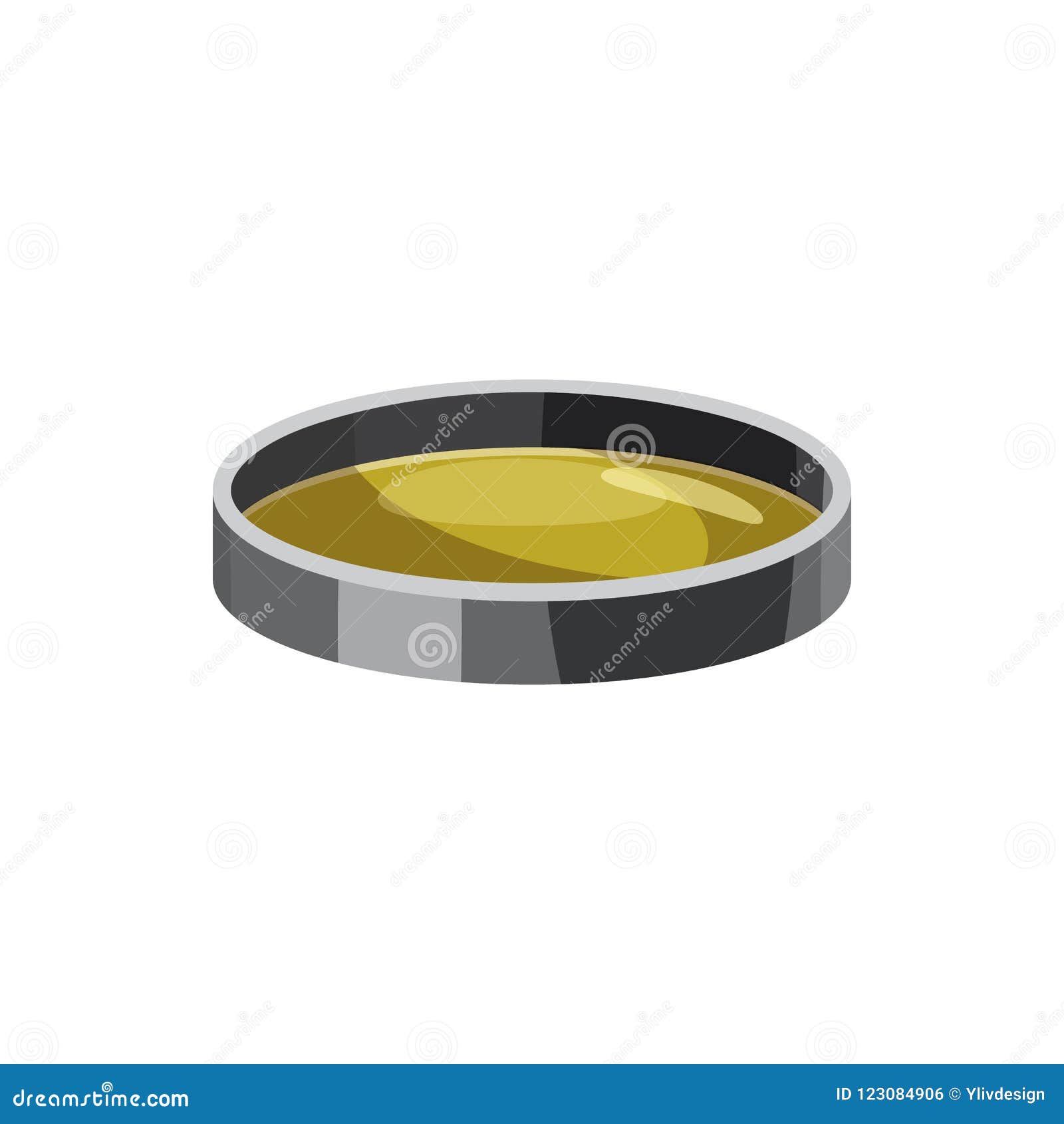 filter lens icon, cartoon style