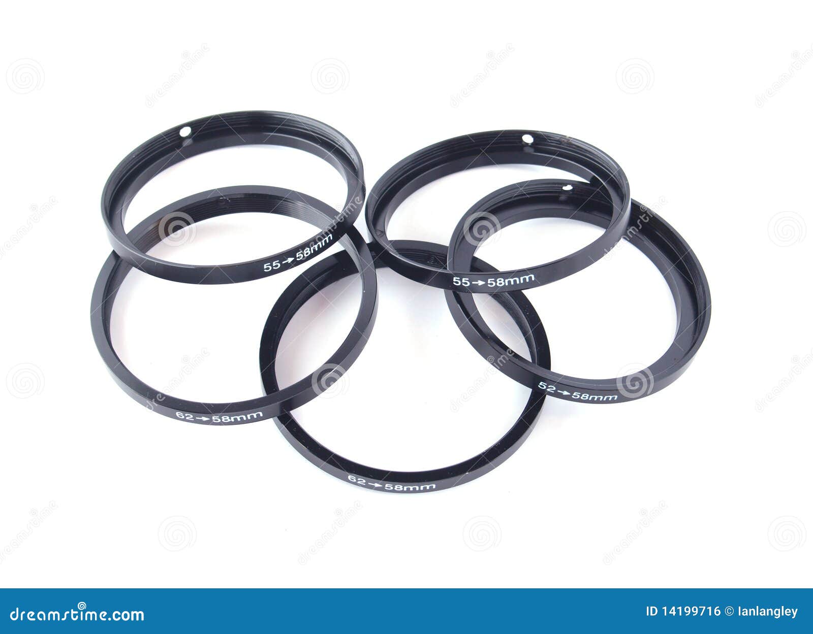 Filter stepping rings stock photo. Image of filter, filters 14199716