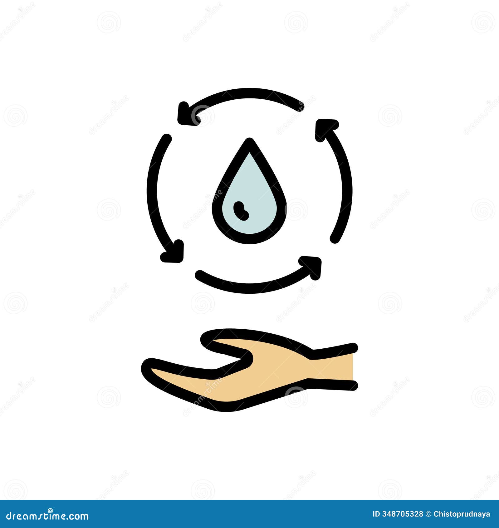 filter water icon. osmosis and desalination. filtration process. potable water. simple sign of filter water  icons