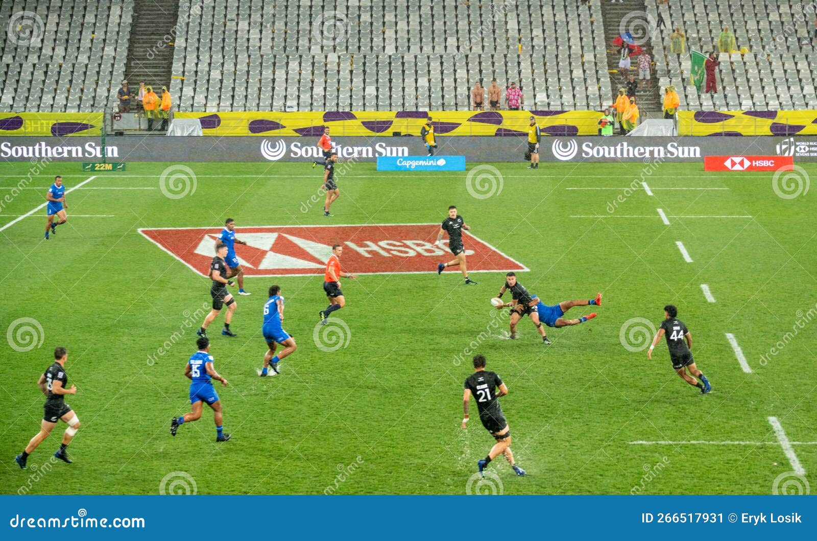 Final Do Campeonato Mundial De Rugby Sevens Na Cidade Do Cabo Em Dezembro  De 2022 Foto Editorial - Imagem de final, fornos: 266517931