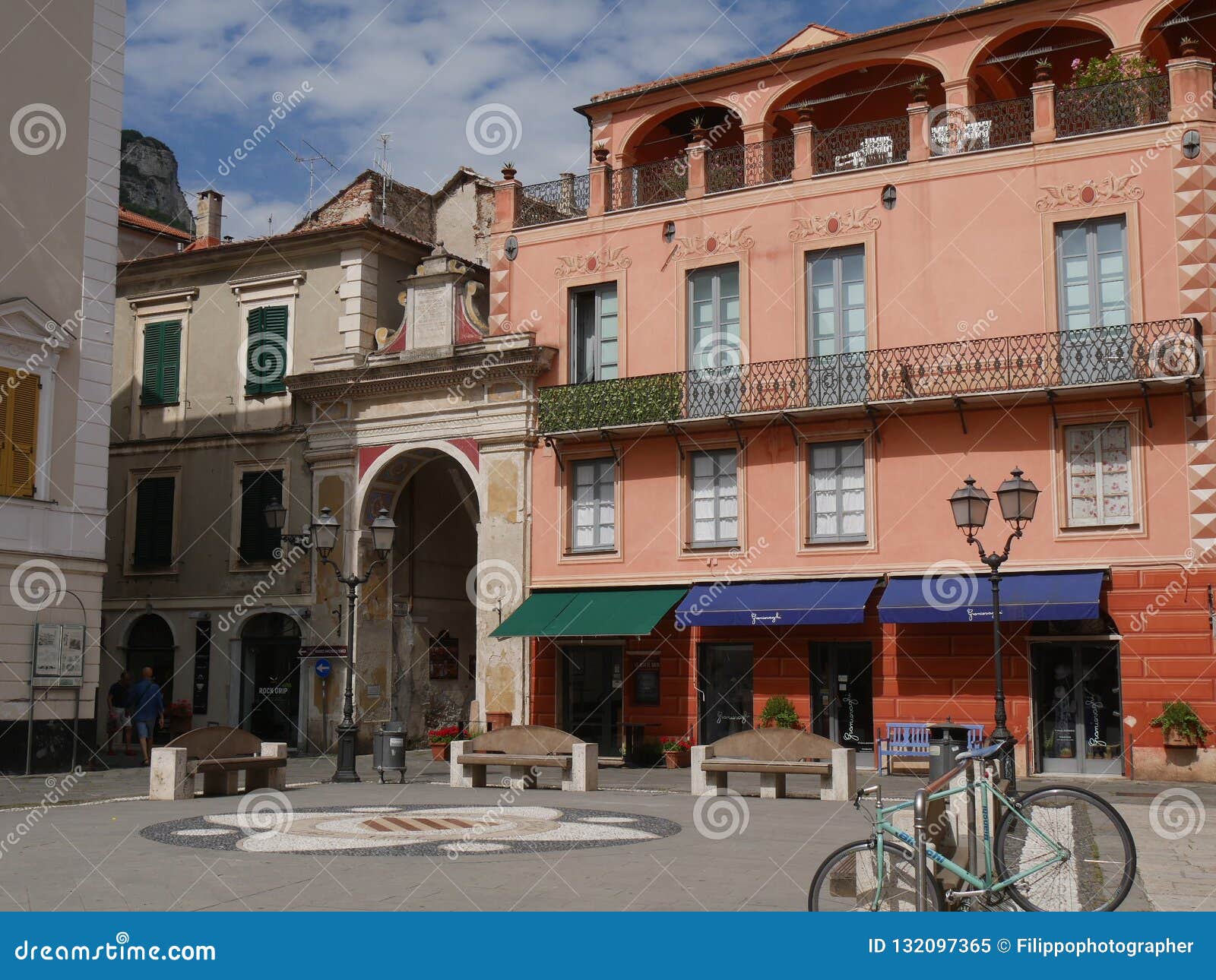 Garibaldi Square Immagine Editoriale Immagine di mare