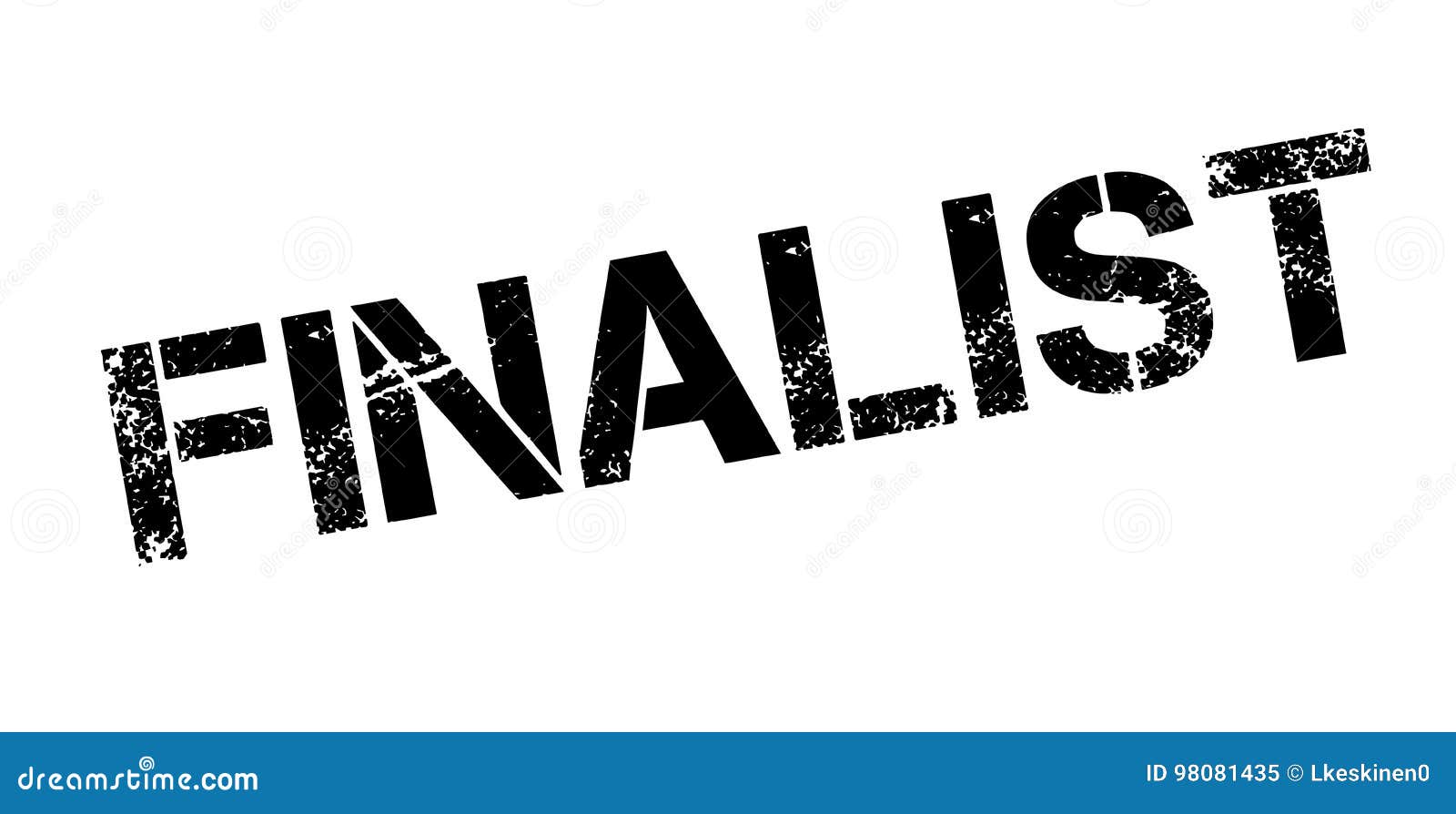 finalist rubber stamp