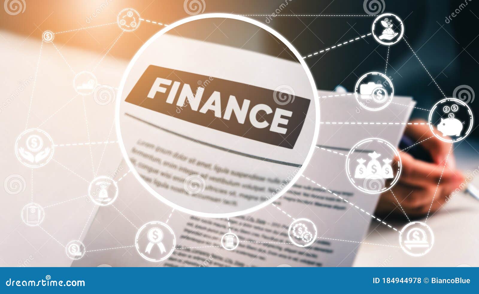 finance and money transaction technology concept